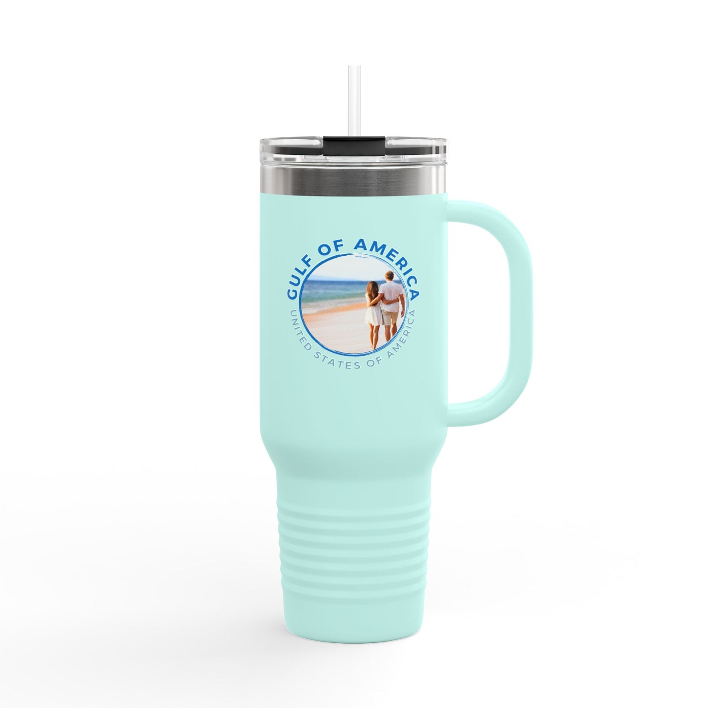 Gulf of America Insulated Travel Mug, 40oz