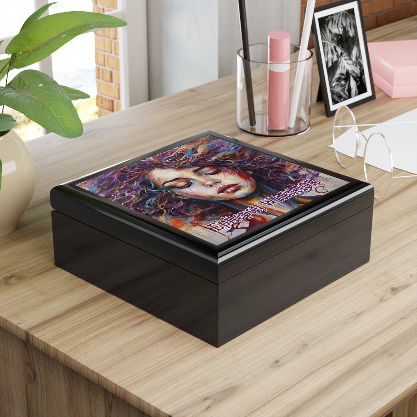 Epilepsy Warrior Jewelry Box