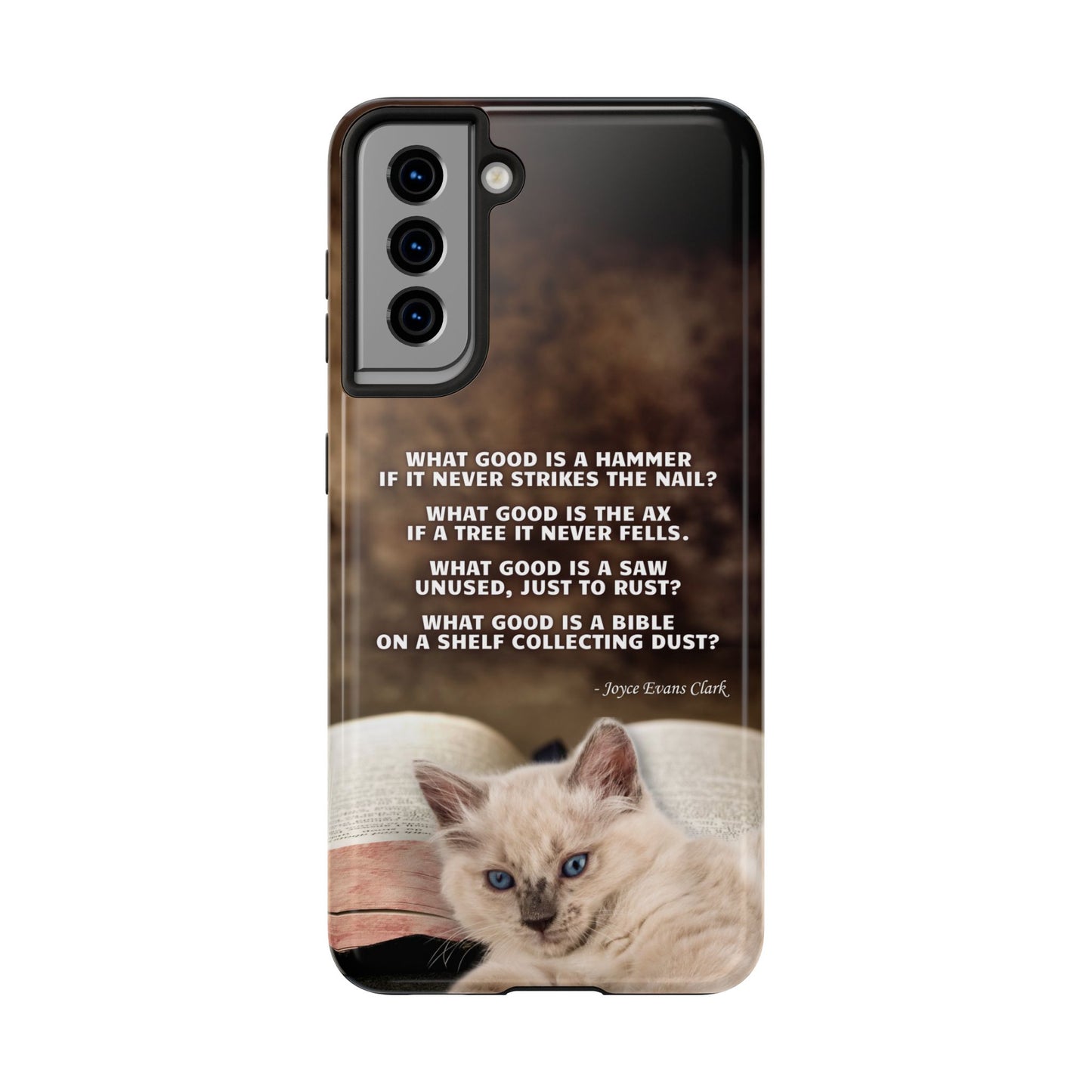 Dusty Bible Tough Phone Cases