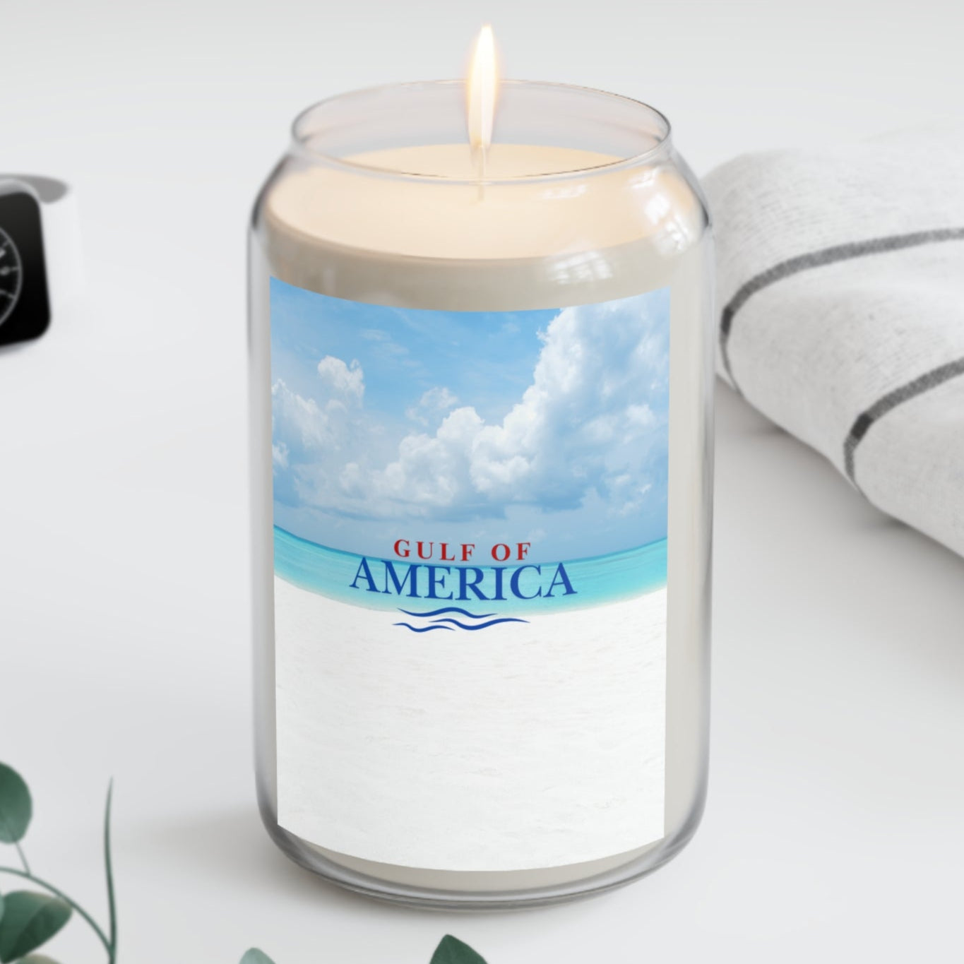 Gulf of America Scented Candle - A New Age | Ocean Breeze Fragrance