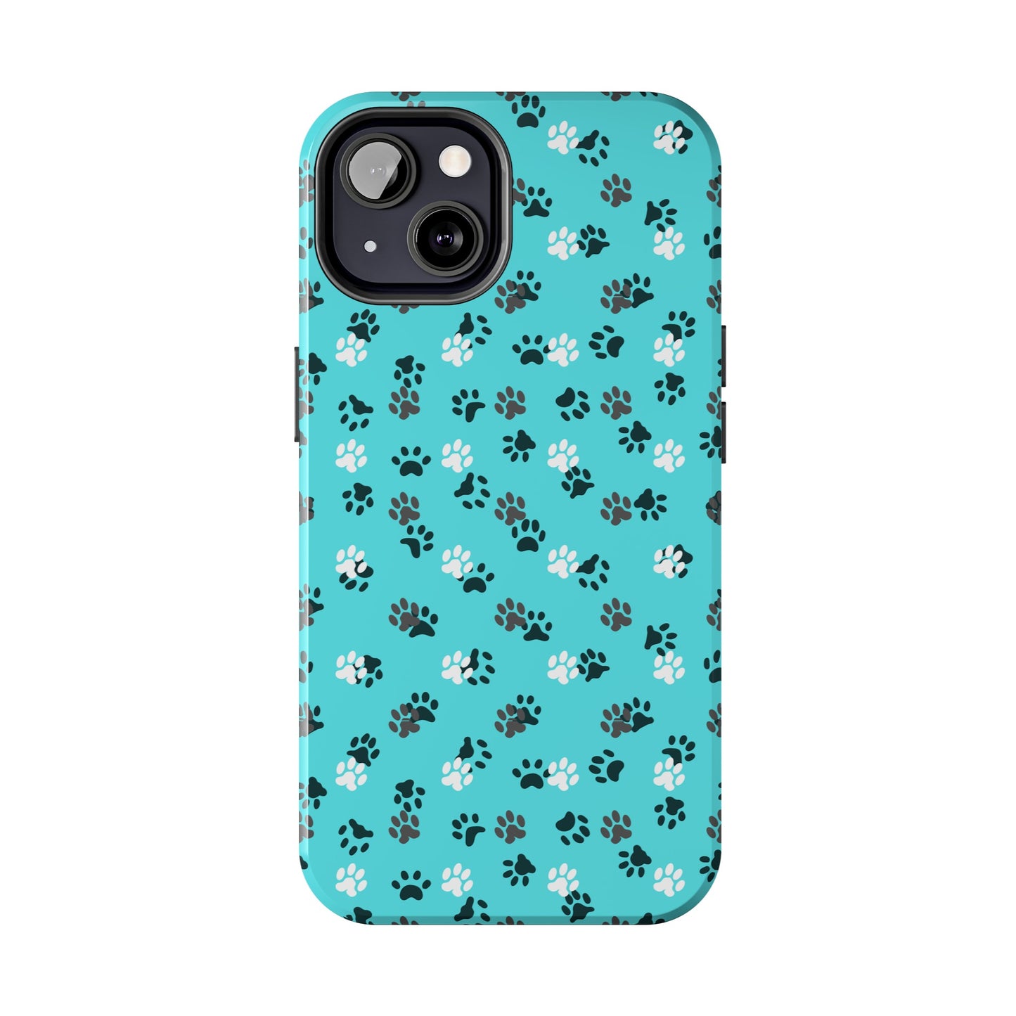 Teal Paws Tough Phone Cases - Phone Case - Epileptic Al’s Shop