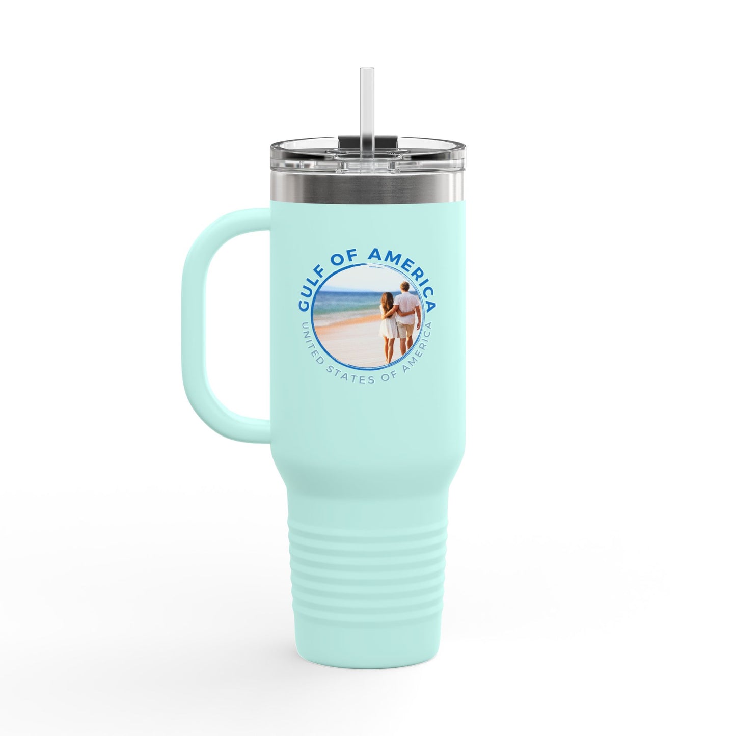 Gulf of America Insulated Travel Mug, 40oz