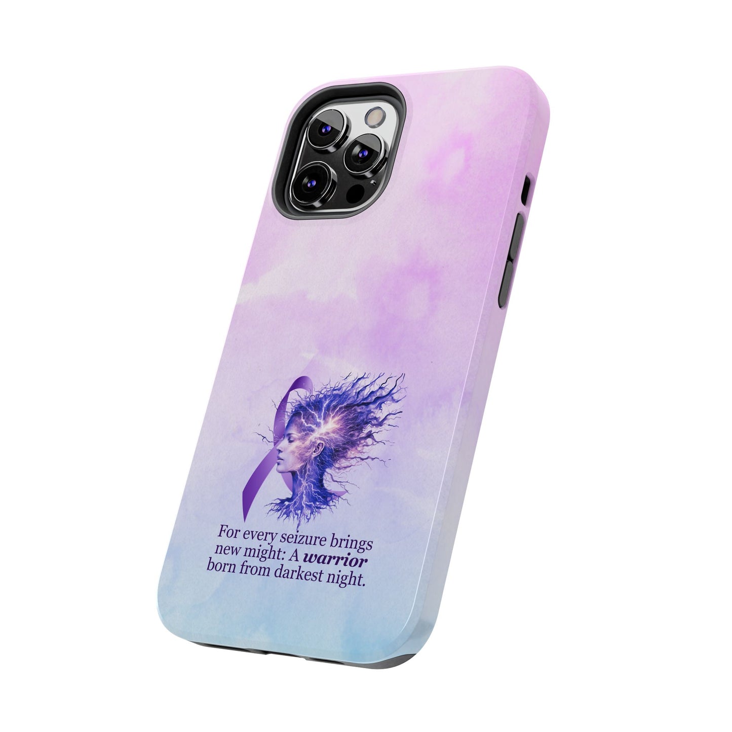 A Warrior is Born Tough Phone Cases