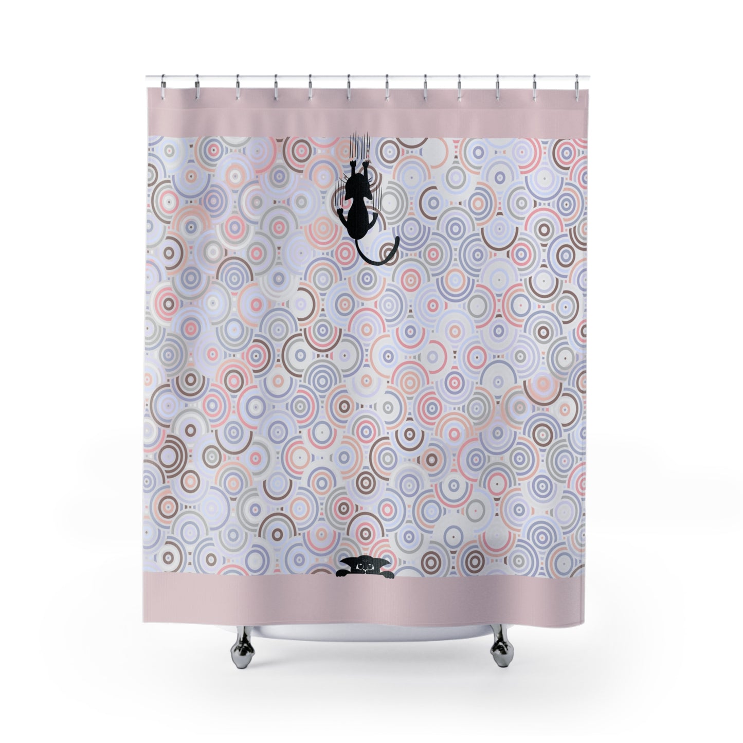 Crazy Cat Lover Shower Curtains