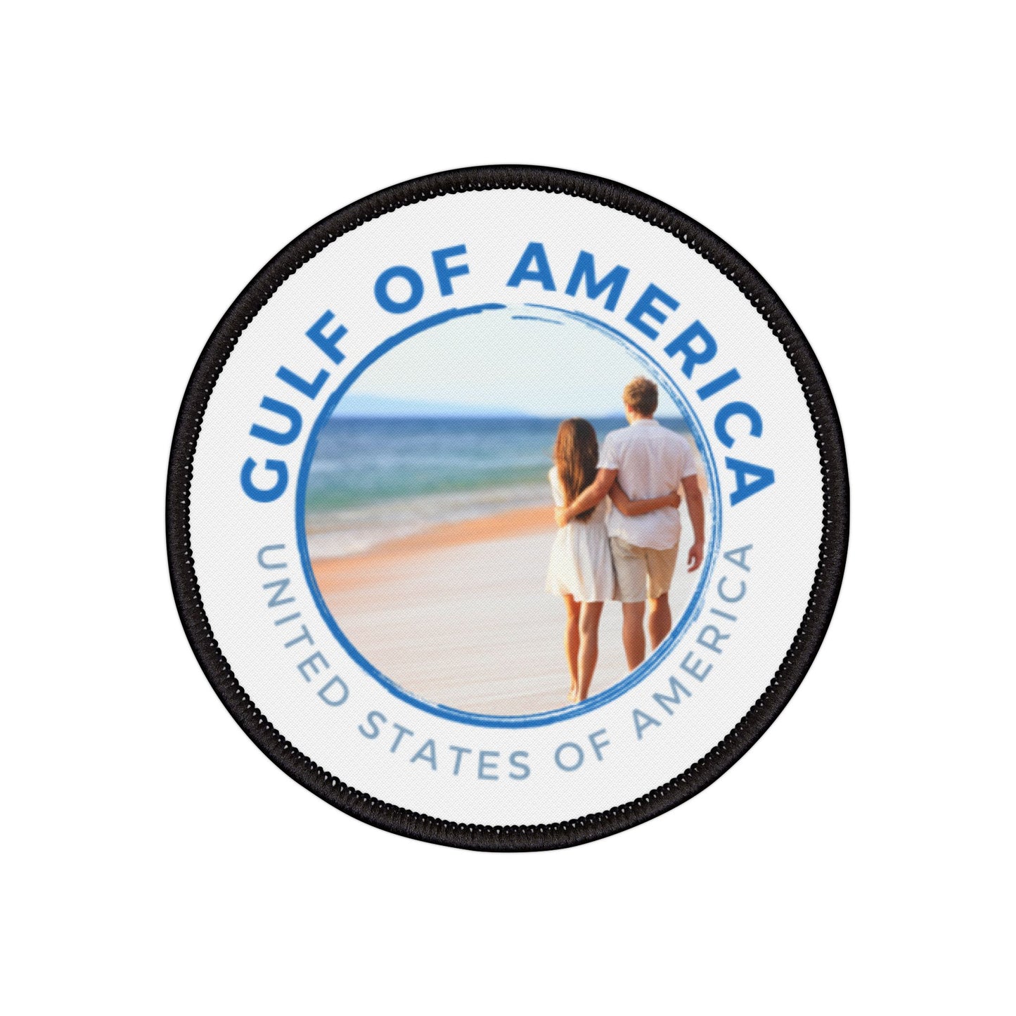 Gulf of America USA Iron-On Patches