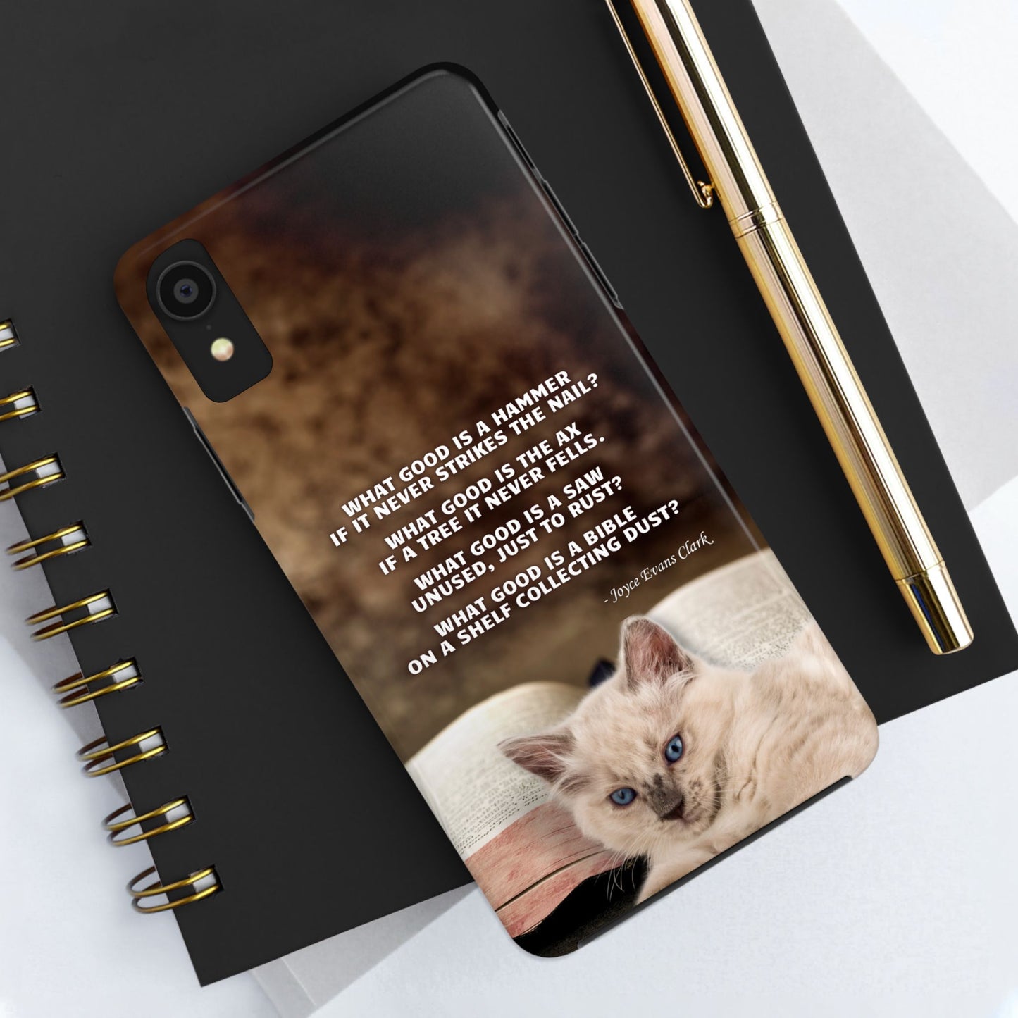 Dusty Bible Tough Phone Cases