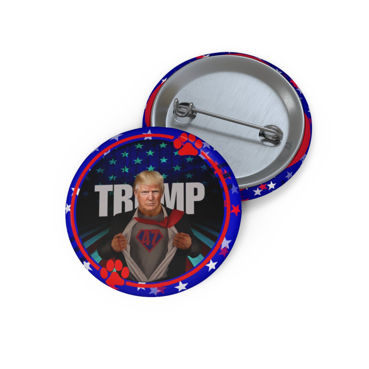 Stars & Trump 47 Pin Buttons