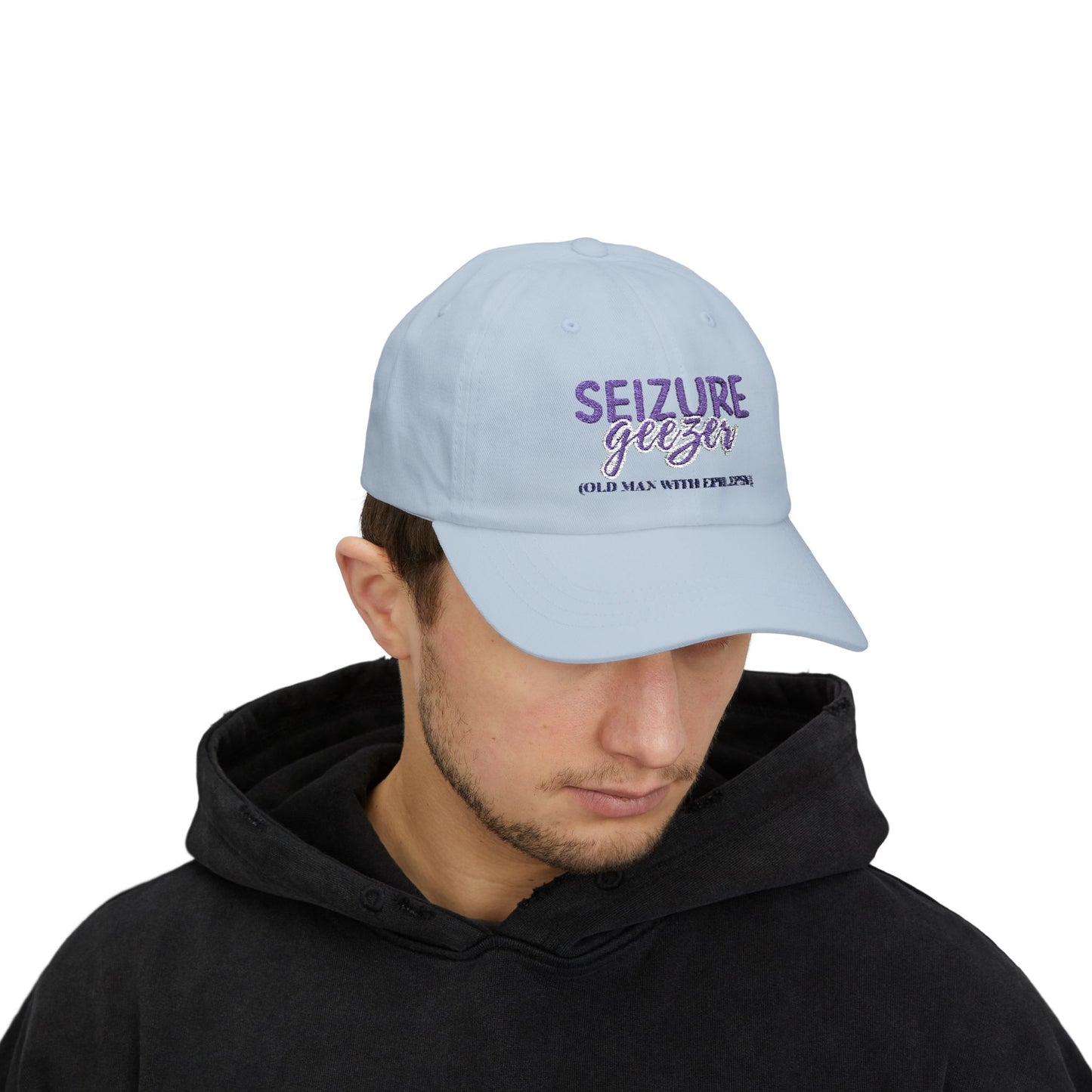 Seizure Geezer Classic Dad Cap - Supportive Hat for Epilepsy Awareness