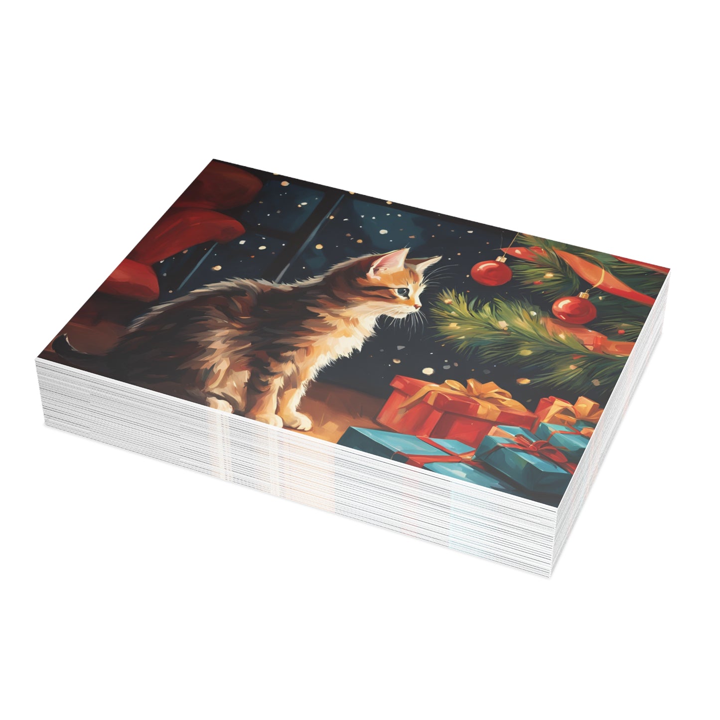 Christmas Anticipation Postcard Bundles (envelopes included)