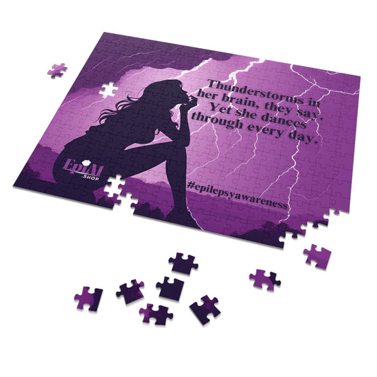 Empowering Epilepsy Awareness Jigsaw Puzzle with Tin