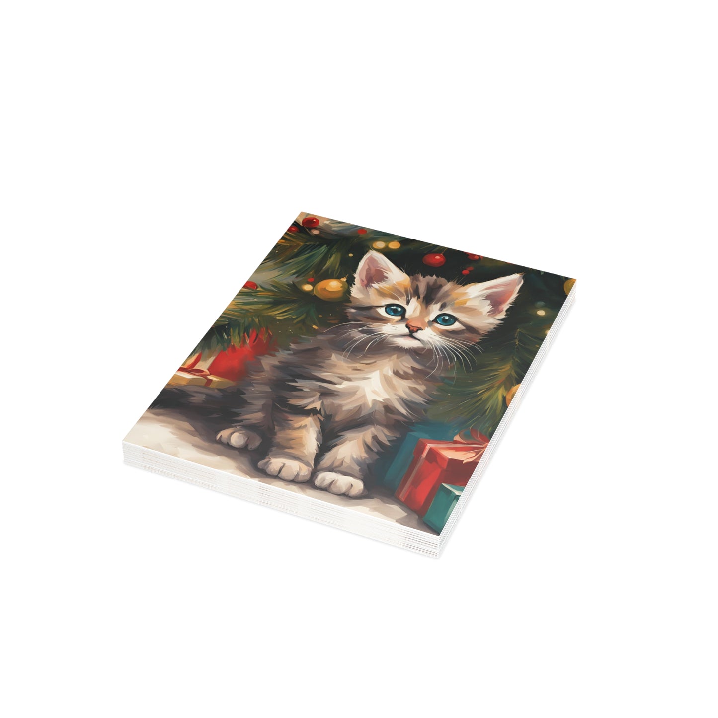 Kittenly Christmas Postcard Bundles (envelopes included)