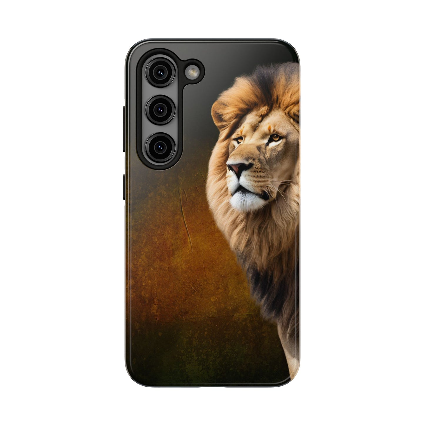 Majestic Lion Tough Phone Case - Durable Protection for Wildlife Lovers