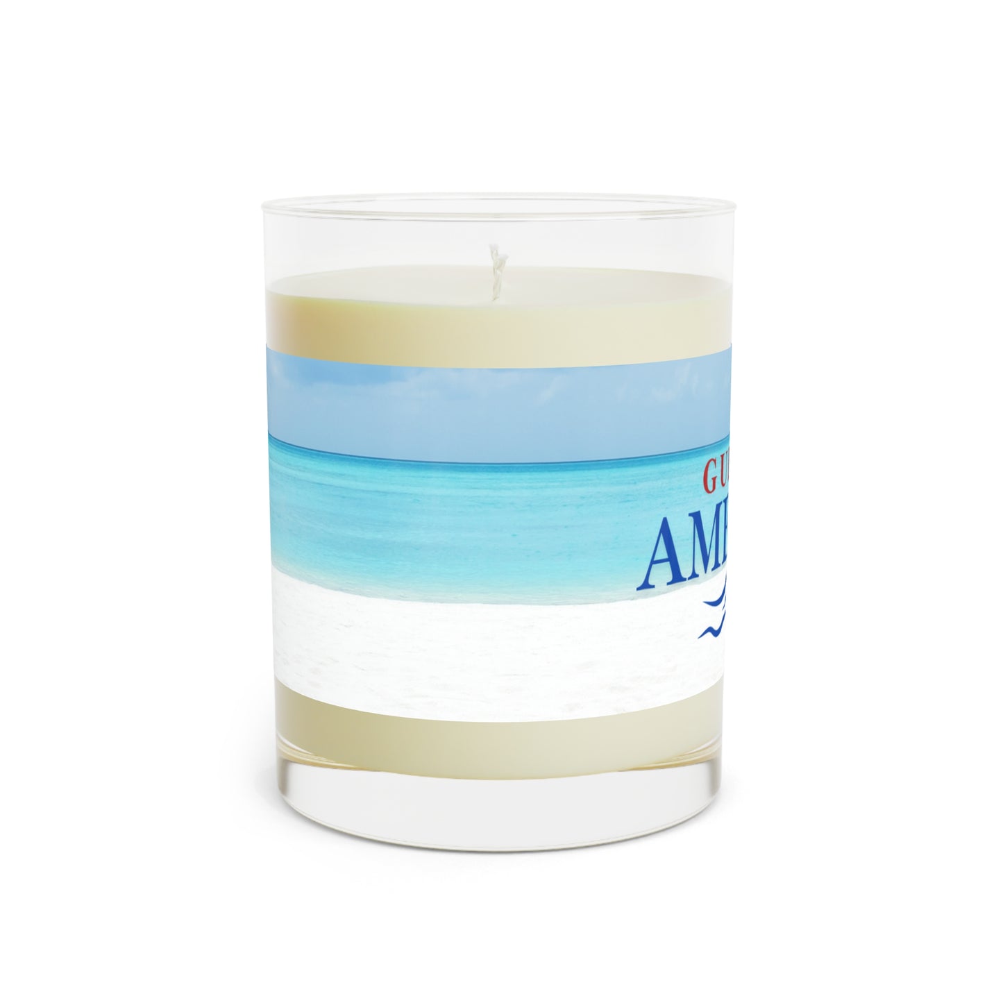 Gulf of America Scented Candle - Beach Vibes, 11oz Full Glass