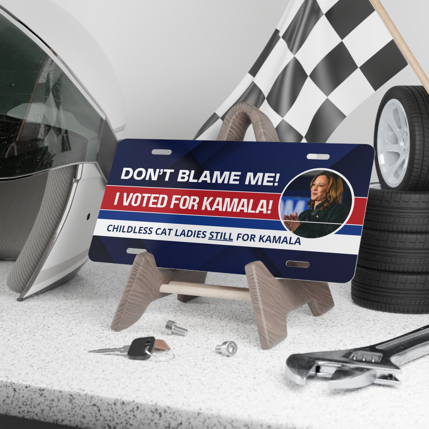 Don't Blame Me - Voted for Kamala Vanity Plate