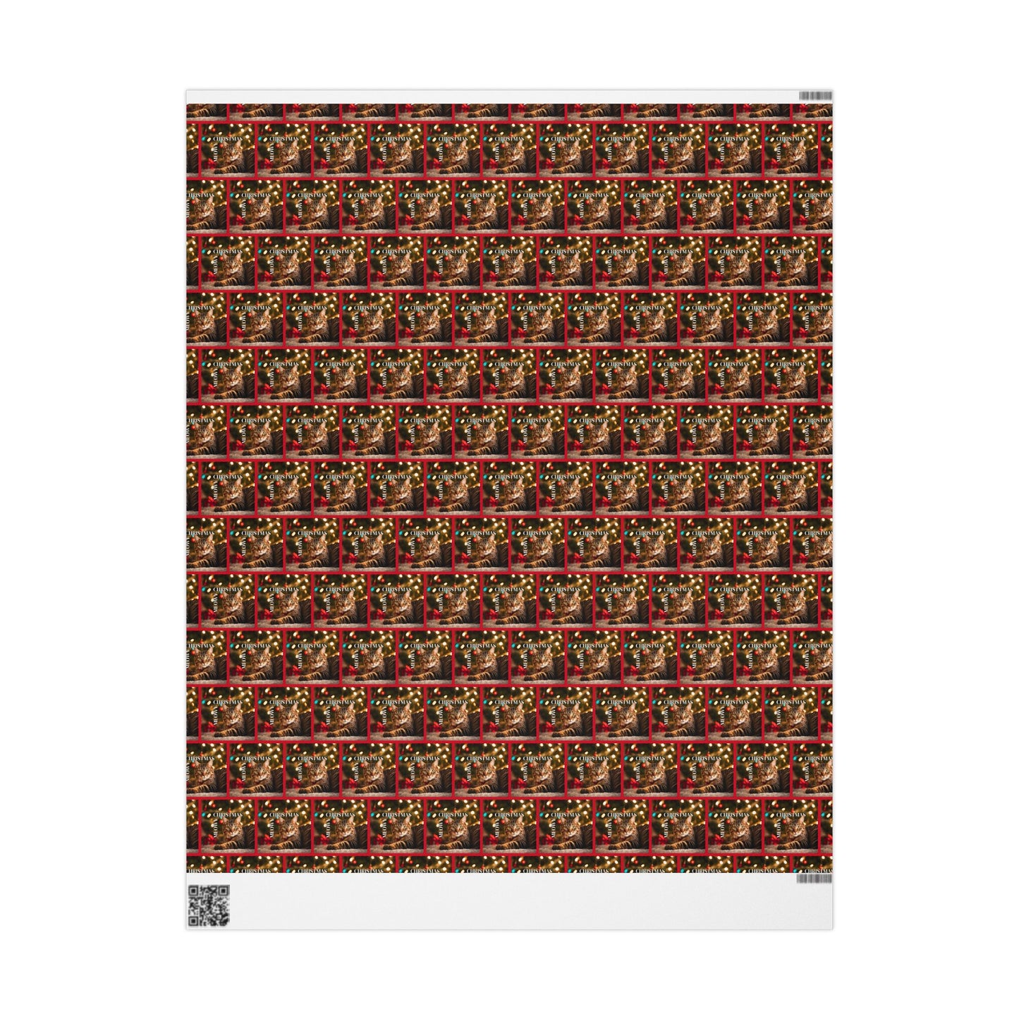 Meowy Christmas Kitty Wrapping Papers