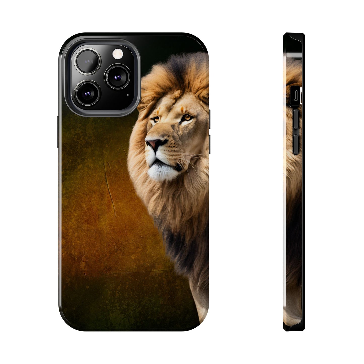 Majestic Lion Tough Phone Case - Durable Protection for Wildlife Lovers