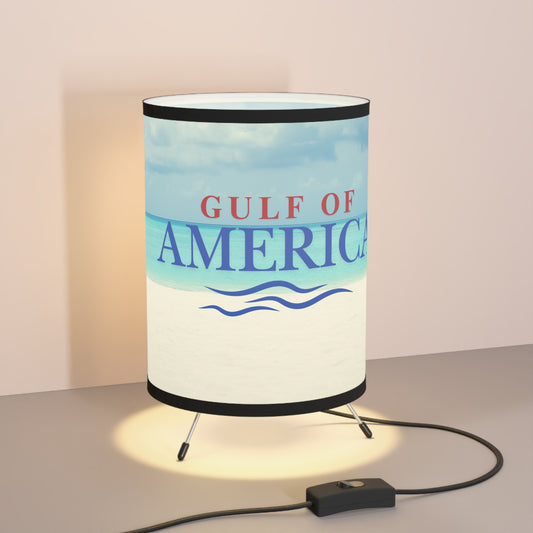 Gulf of America Tripod Lamp - Coastal Vibes Table Light