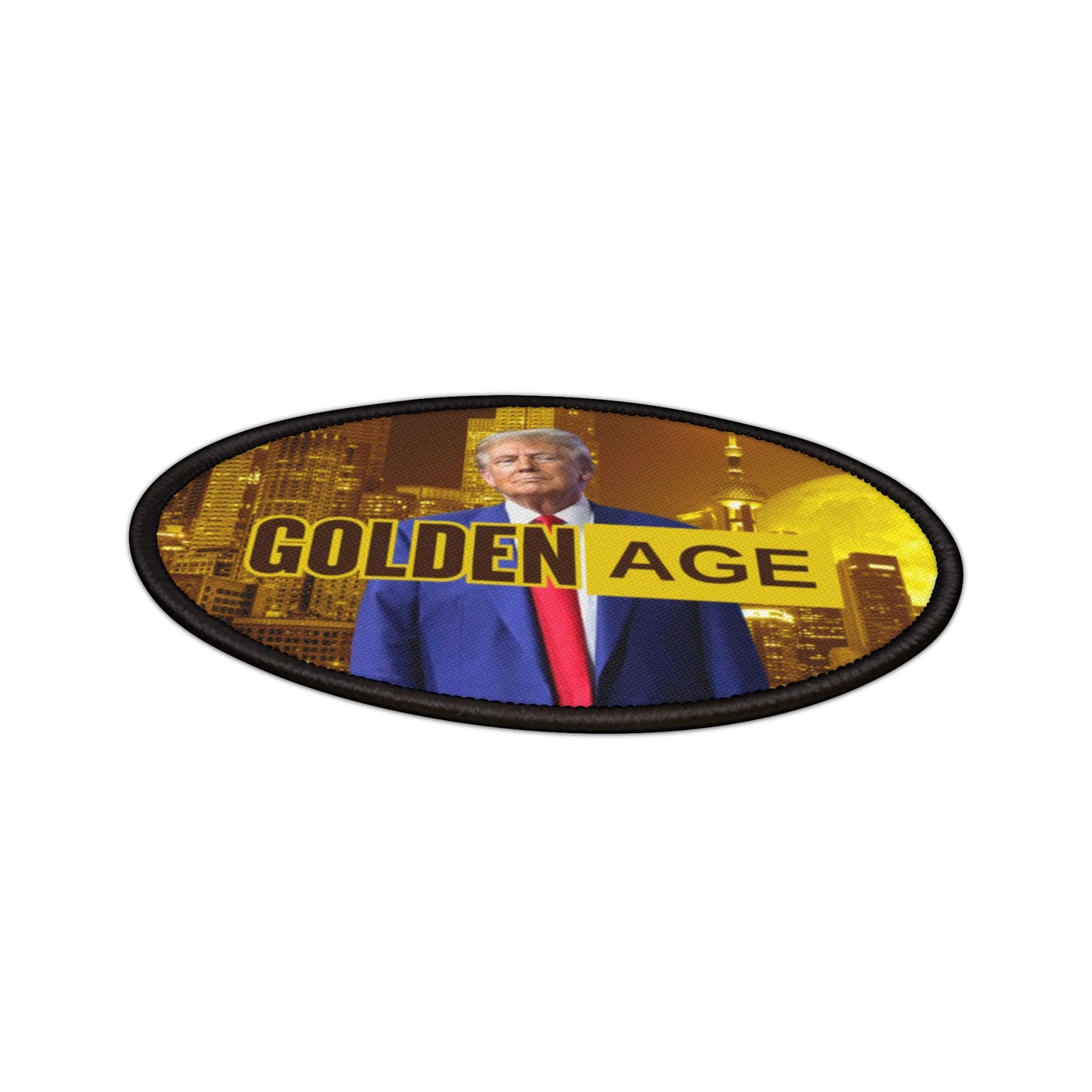 Trump Golden Age Iron-On Patches