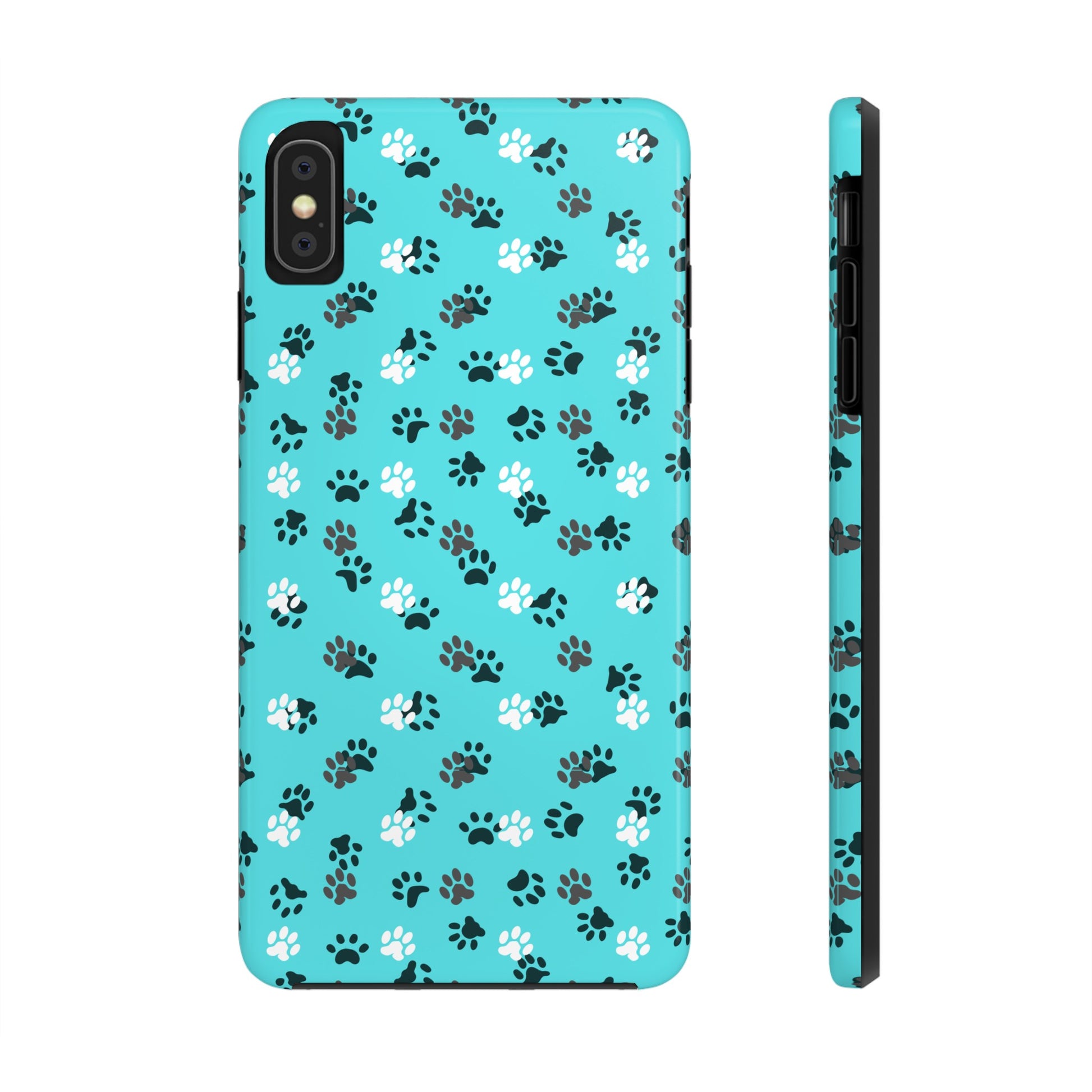 Teal Paws Tough Phone Cases - Phone Case - Epileptic Al’s Shop