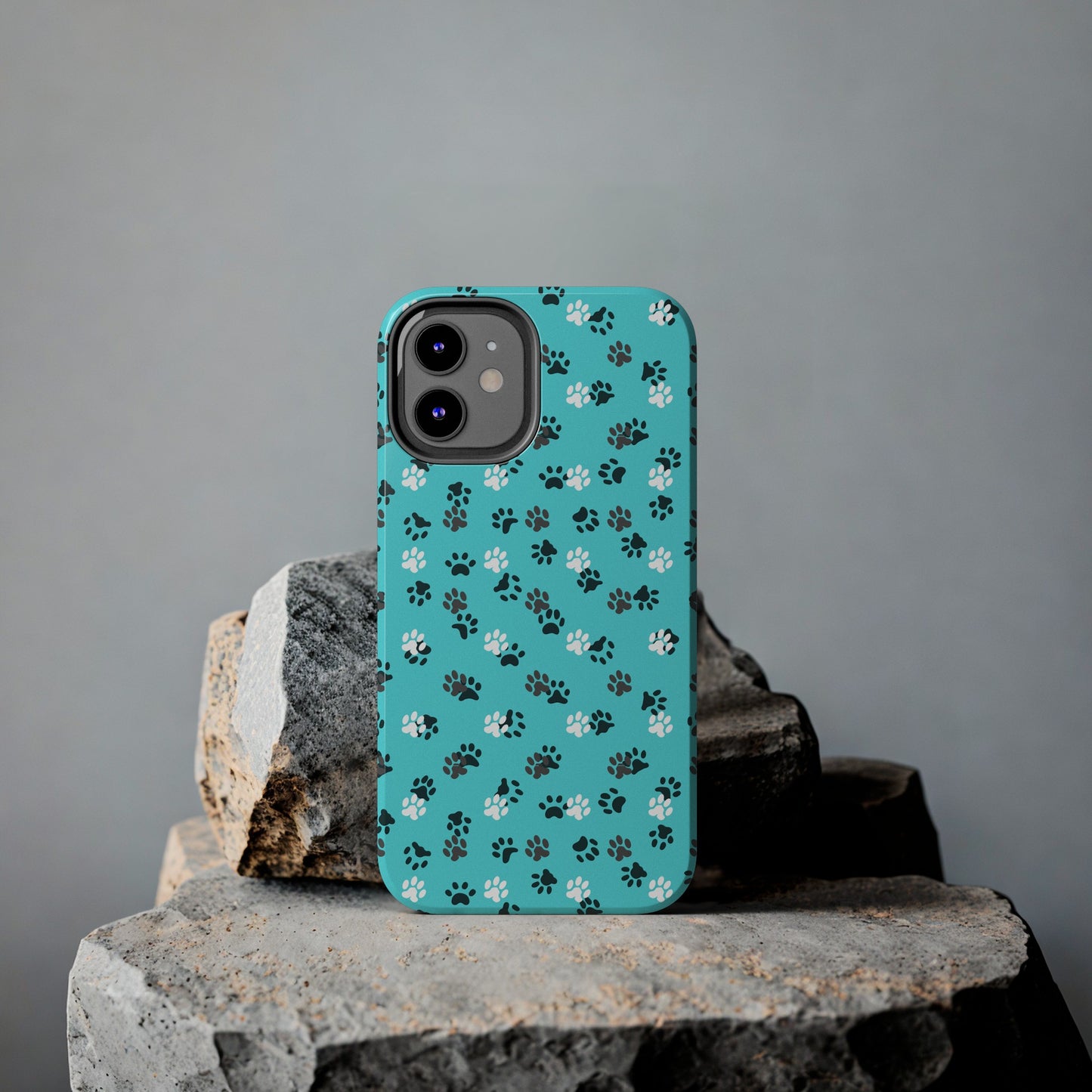 Teal Paws Tough Phone Cases - Phone Case - Epileptic Al’s Shop