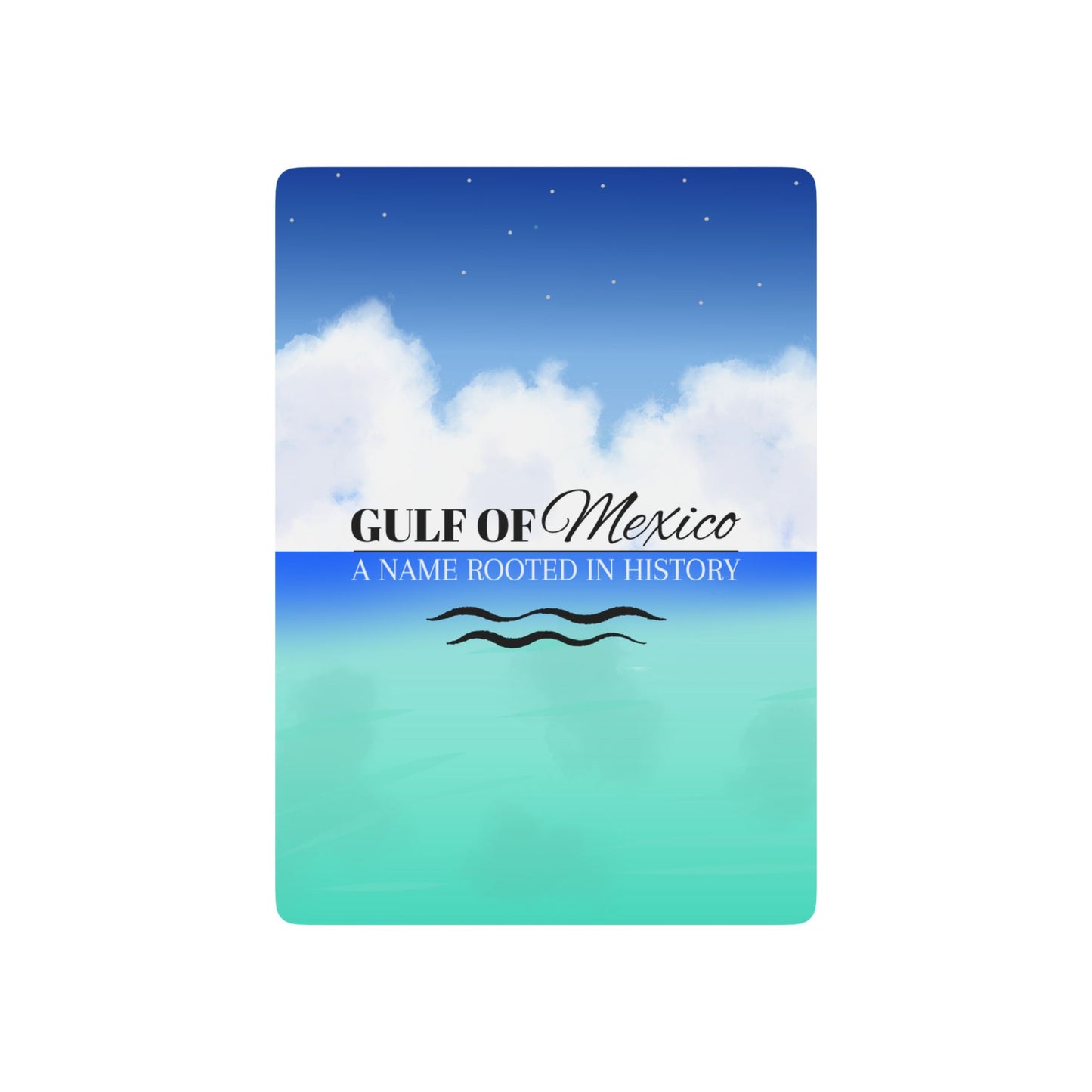 Gulf of Mexico Poker Playing Cards Set