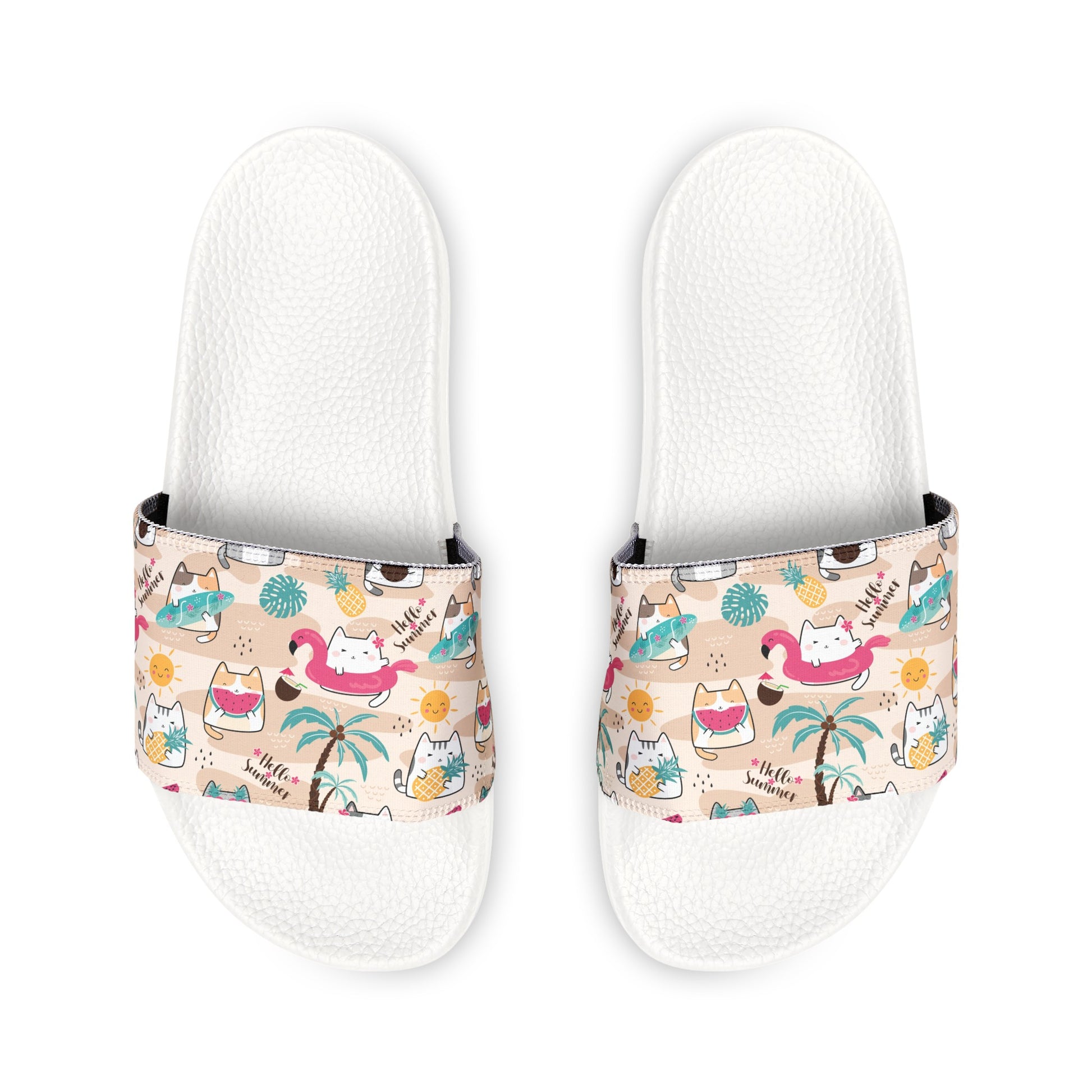 Happy Kitty Youth Removable - Strap Sandals - Shoes - Epileptic Al’s Shop