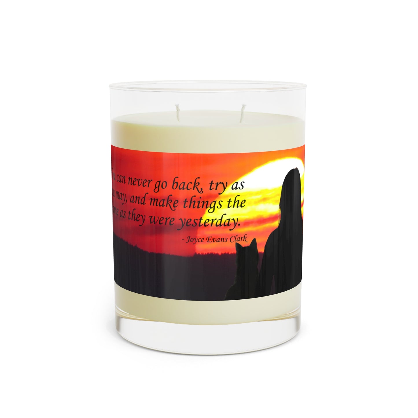 Try As You May Scented Candle - Full Glass, 11oz