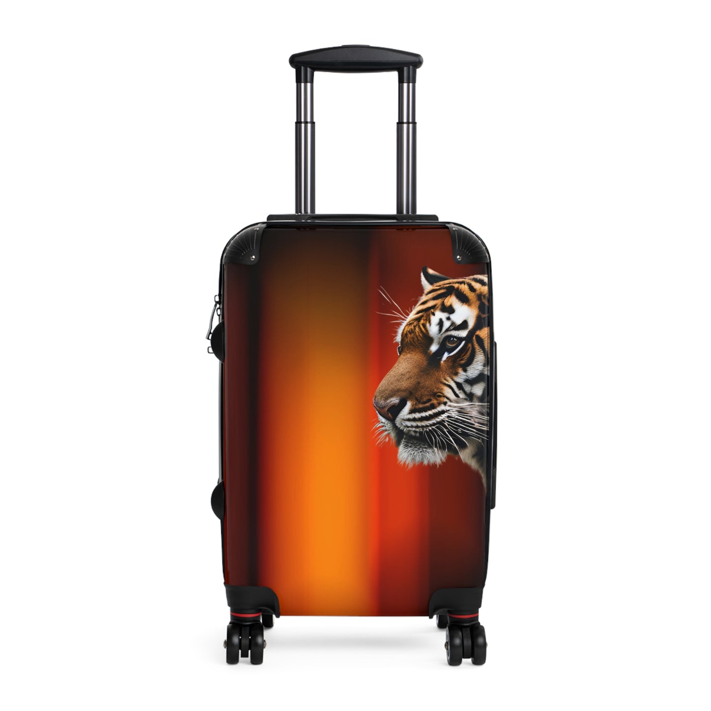 Tiger Print Suitcase - Stylish Travel Luggage for Adventurers