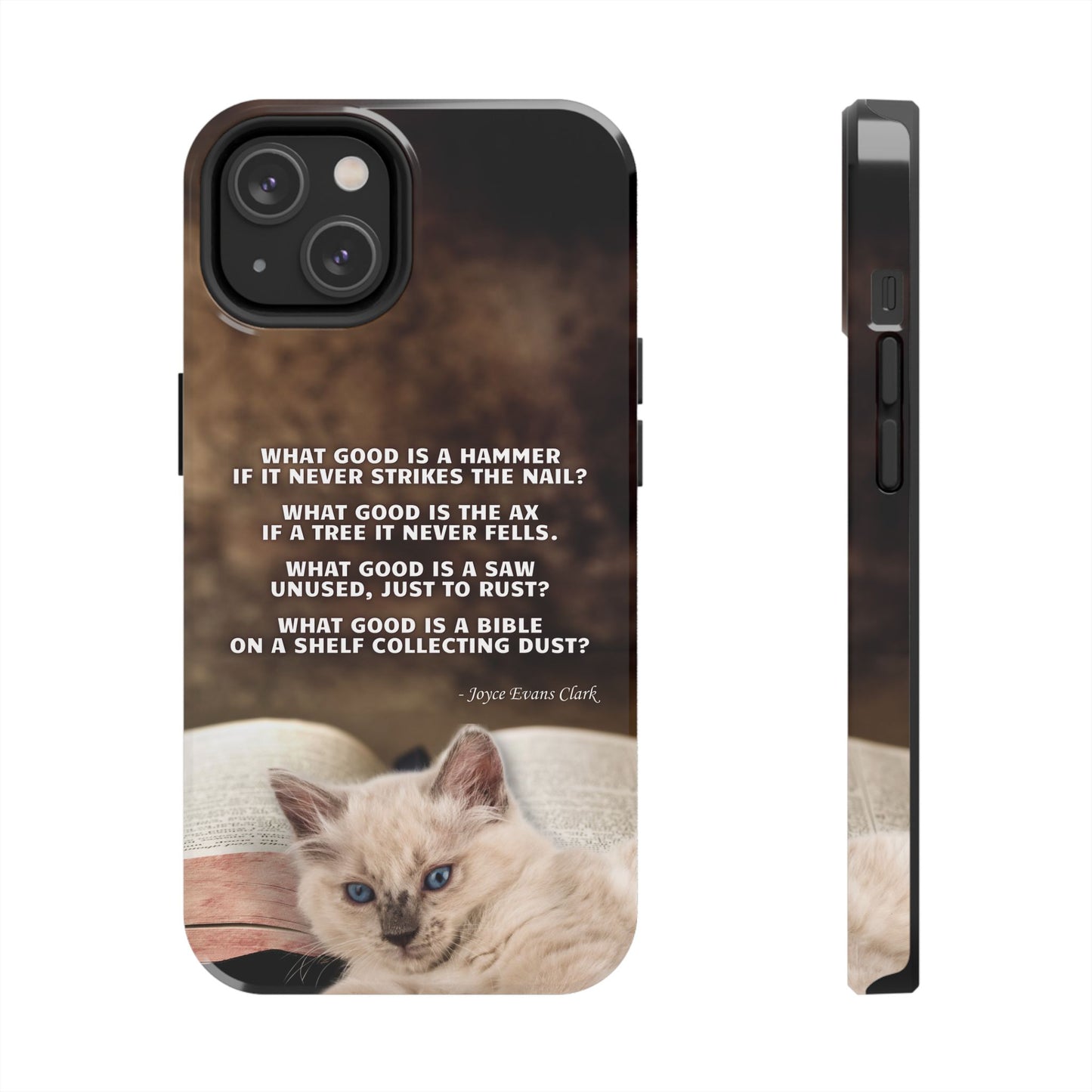 Dusty Bible Tough Phone Cases