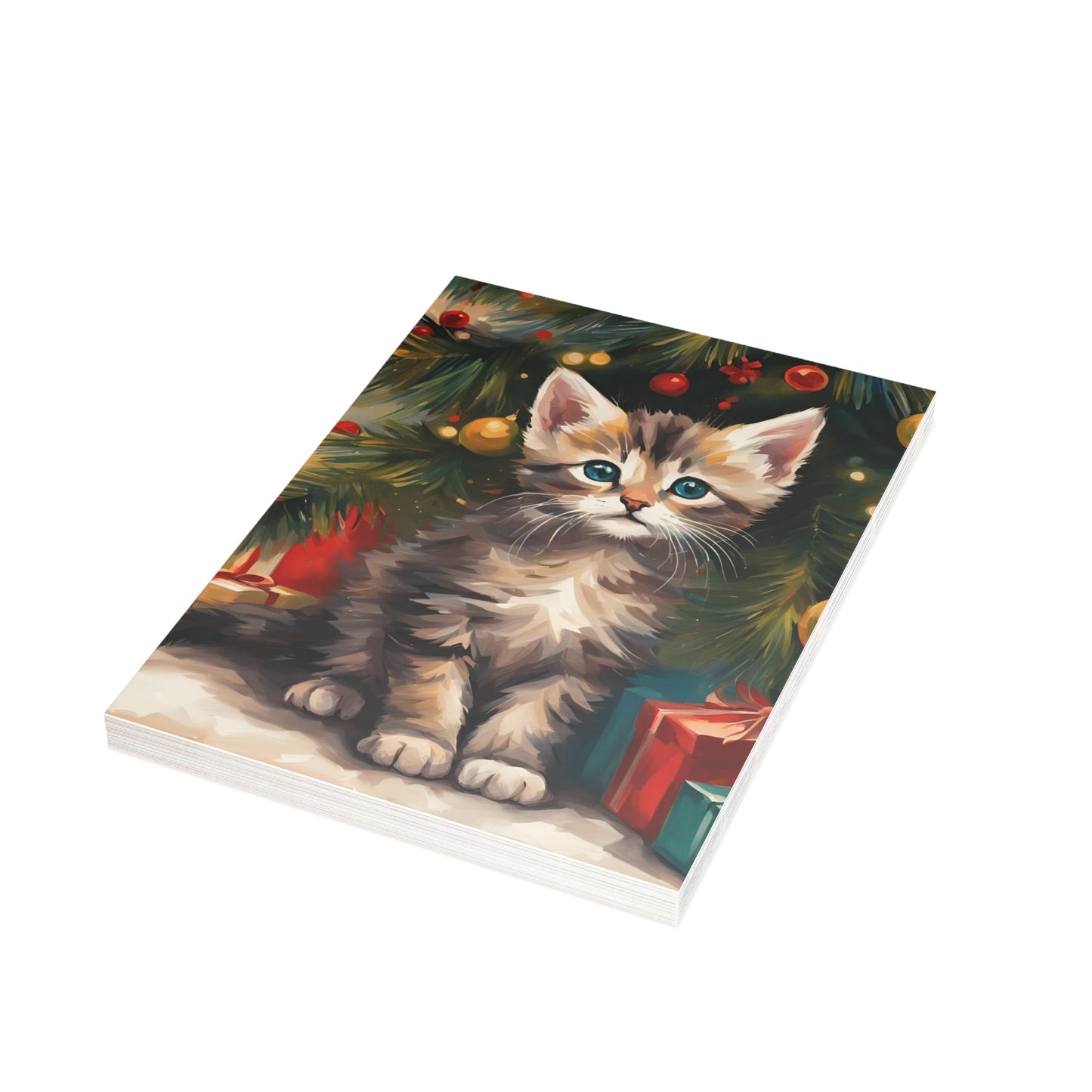 Kittenly Christmas Postcard Bundles (envelopes included)