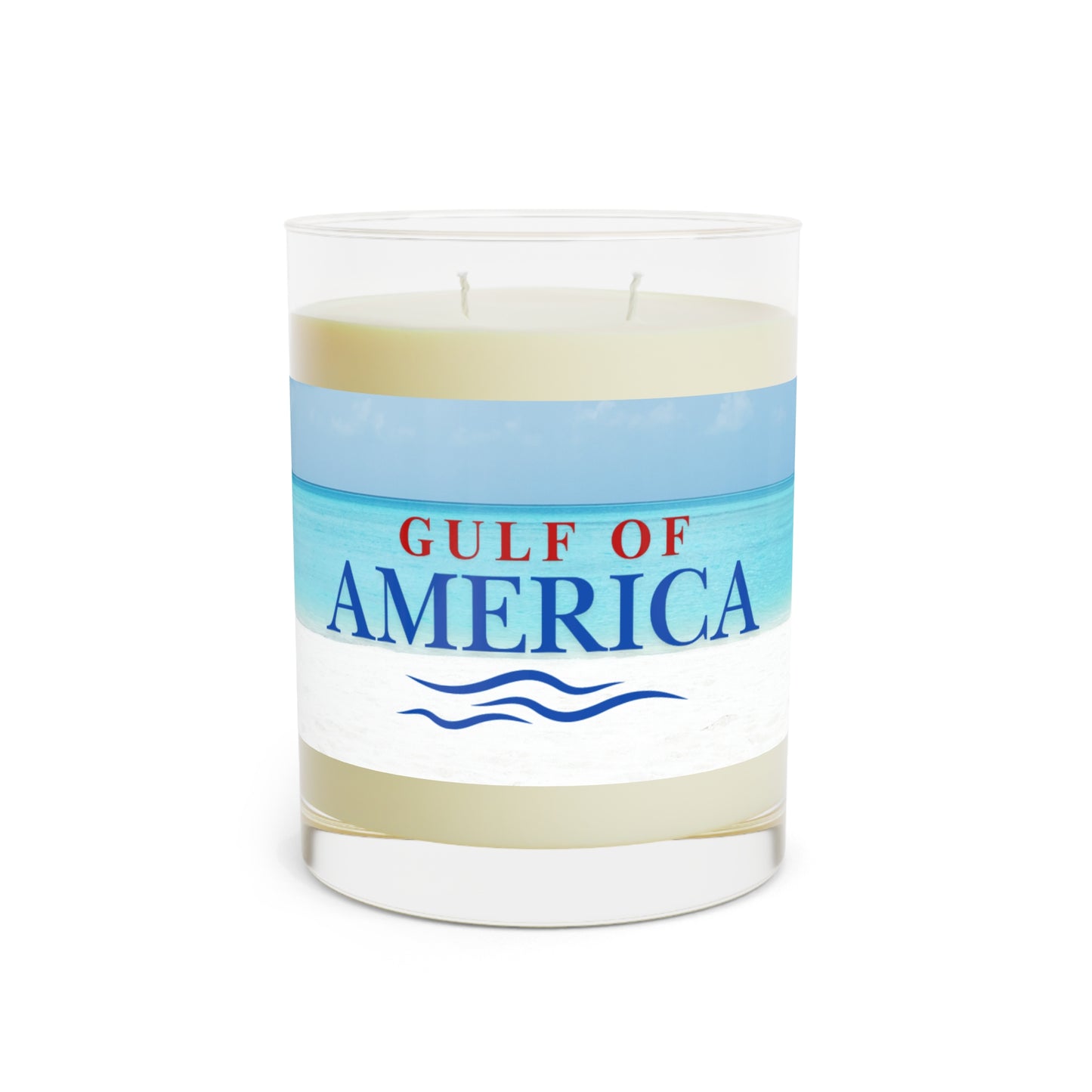 Gulf of America Scented Candle - Beach Vibes, 11oz Full Glass