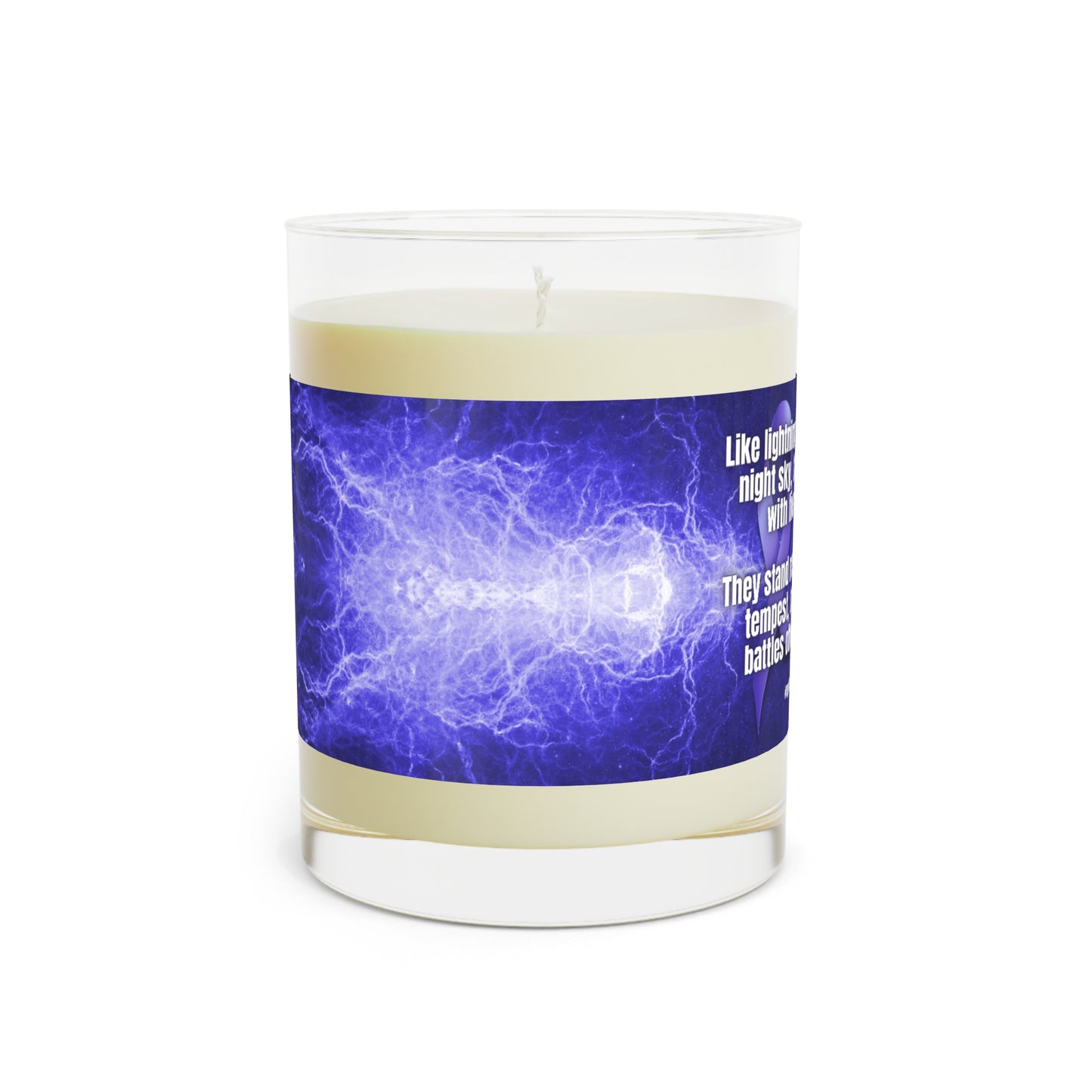 Resilient Against the Tempest Scented Candle - Full Glass, 11oz