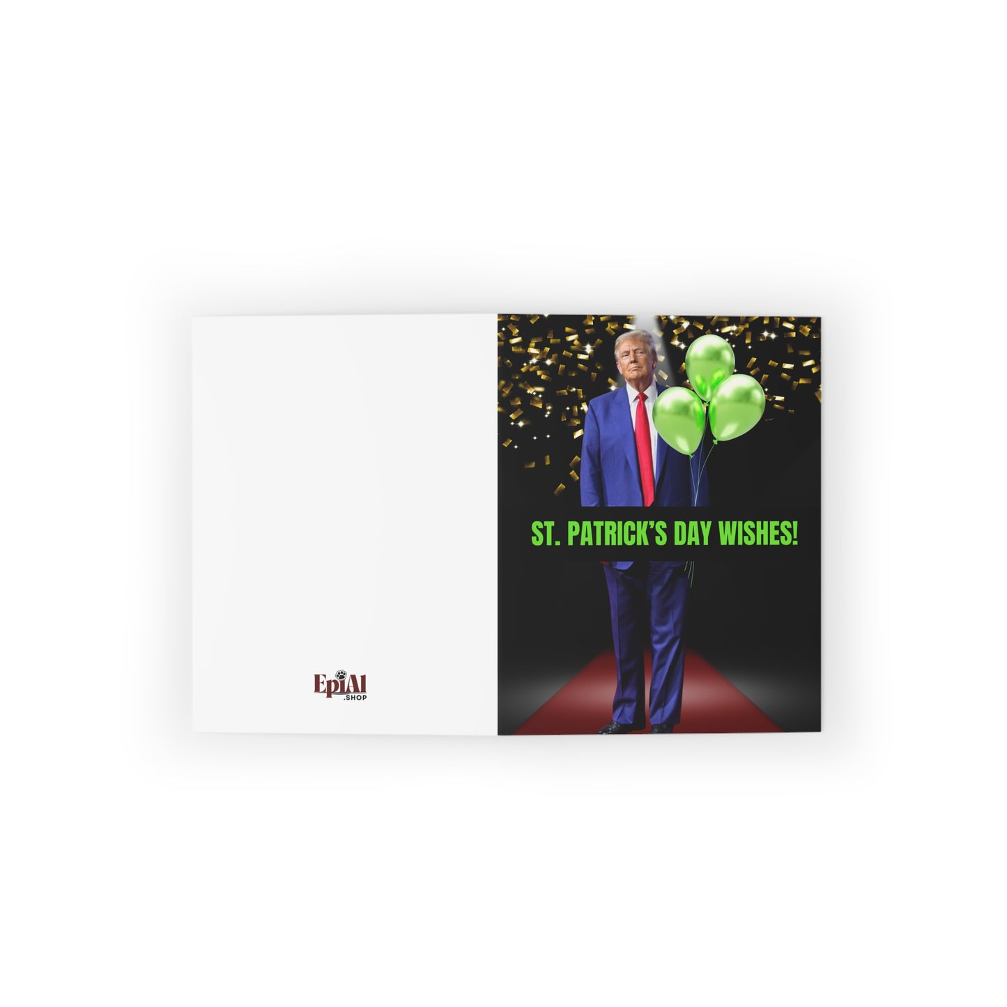 Donald Trump St. Patrick's Day Greeting Cards (8, 16, and 24 pcs)