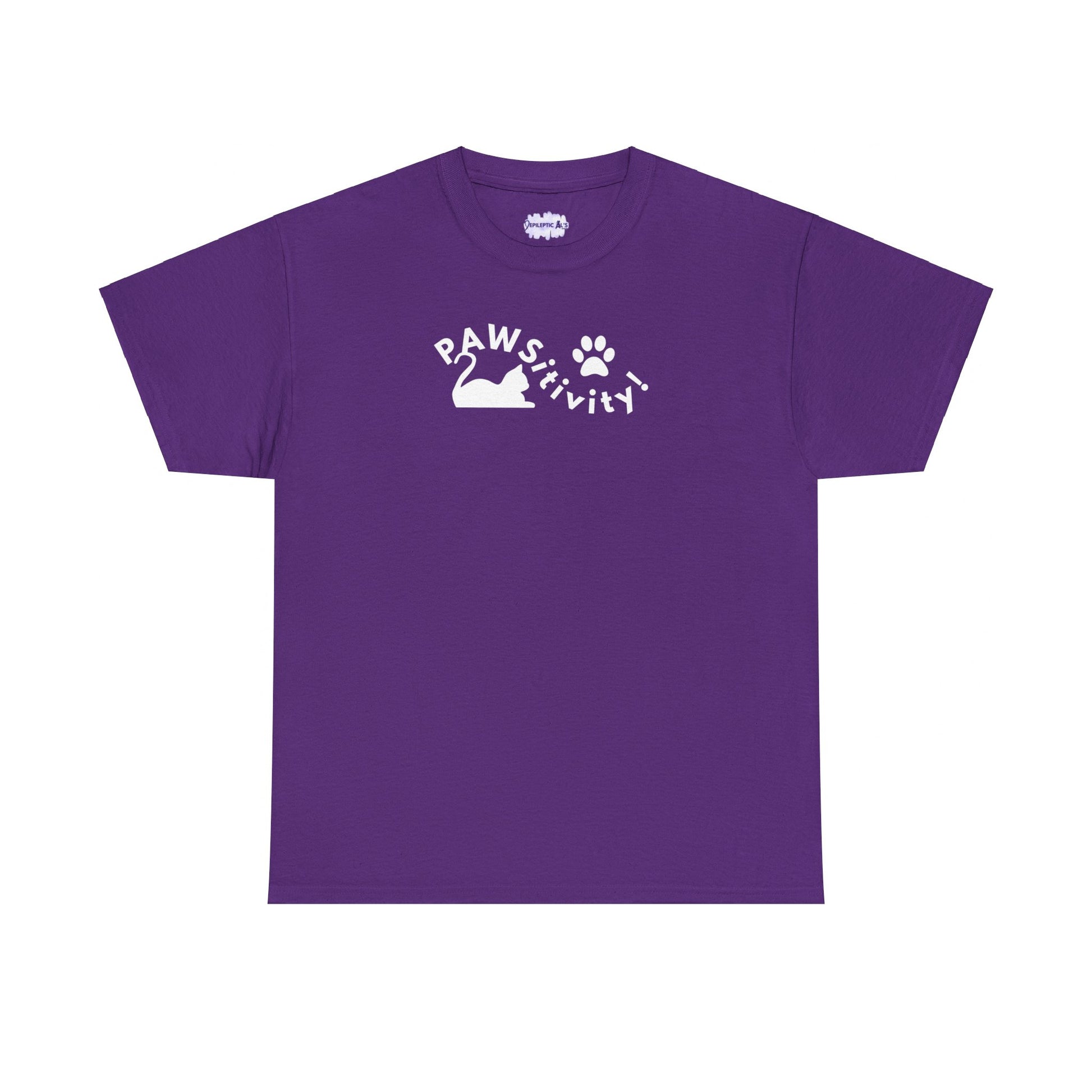 Pawsitivity Unisex Heavy Cotton Tee - T - Shirt - Epileptic Al’s Shop