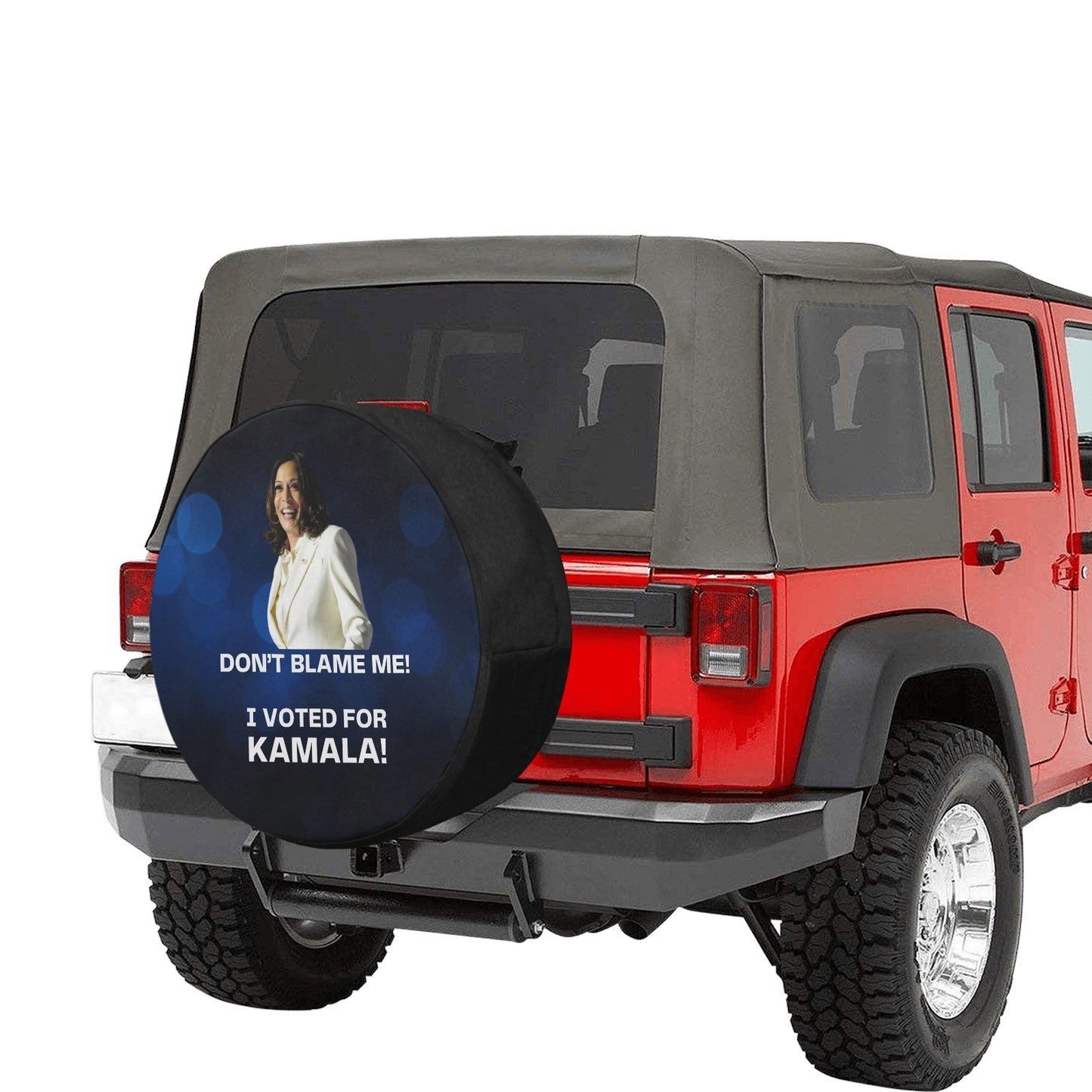 Voted for Kamala Spare Tire Cover(Large)(17")