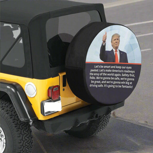 Trump Safe Spare Tire Cover(Large)(17")