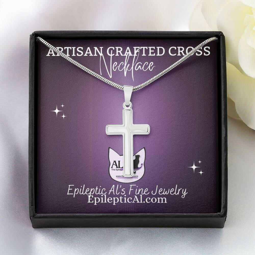 Al's Artisan Crafted Cross Necklace - Jewelry - Epileptic Al’s Shop