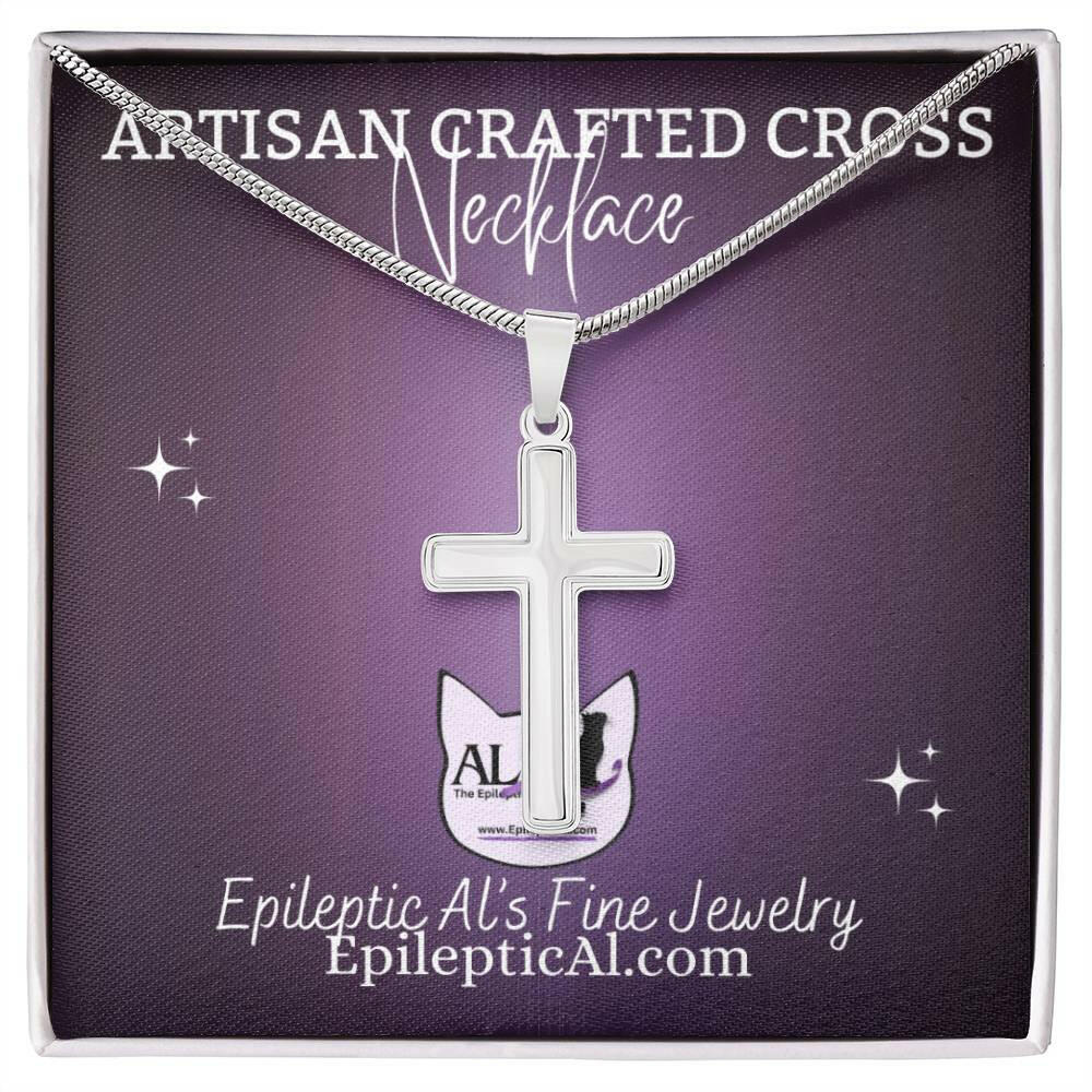 Al's Artisan Crafted Cross Necklace - Jewelry - Epileptic Al’s Shop