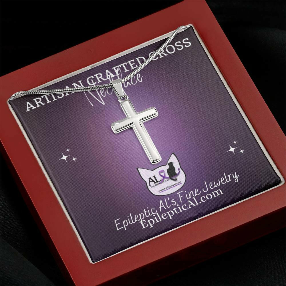 Al's Artisan Crafted Cross Necklace - Jewelry - Epileptic Al’s Shop