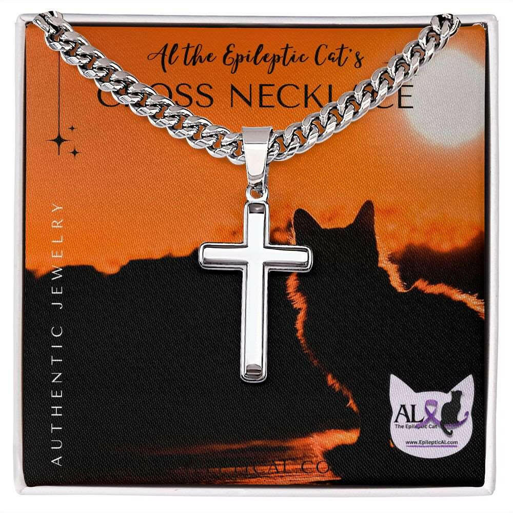 Al's Cuban Artisan Cross Necklace - Jewelry - Epileptic Al’s Shop