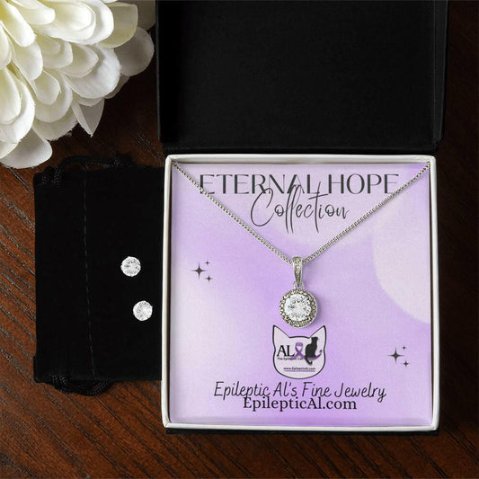 Al's Eternal Hope Necklace & Earrings - Jewelry - Epileptic Al’s Shop