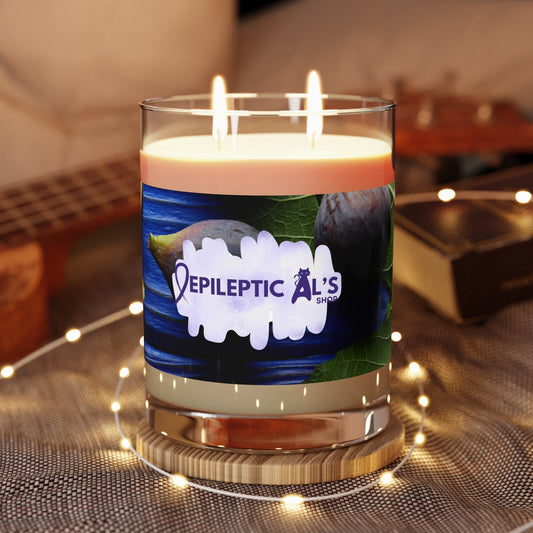 Al’s Full Glass Scented Candle - Home Decor - Epileptic Al’s Shop