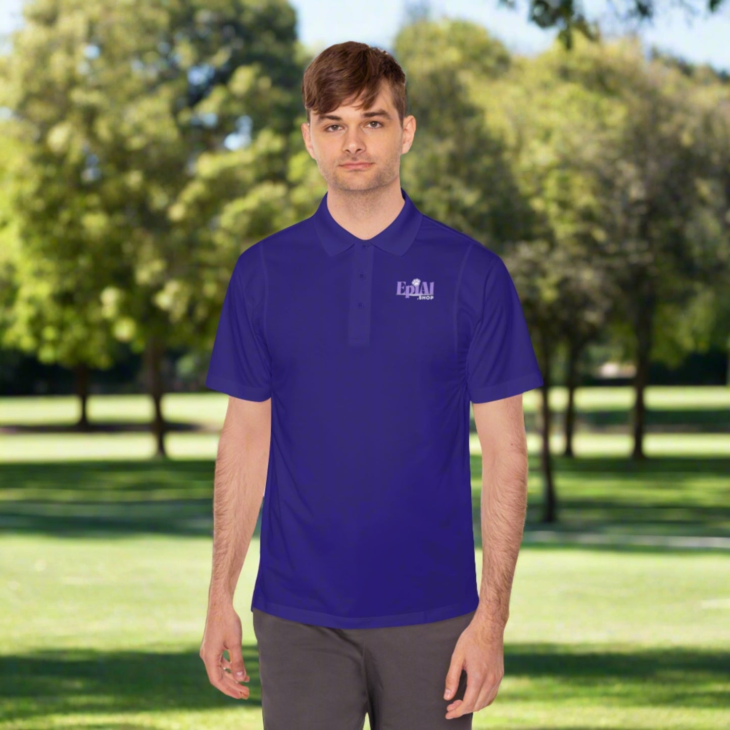 Al’s Men's Sport Polo Shirt - T - Shirt - Epileptic Al’s Shop