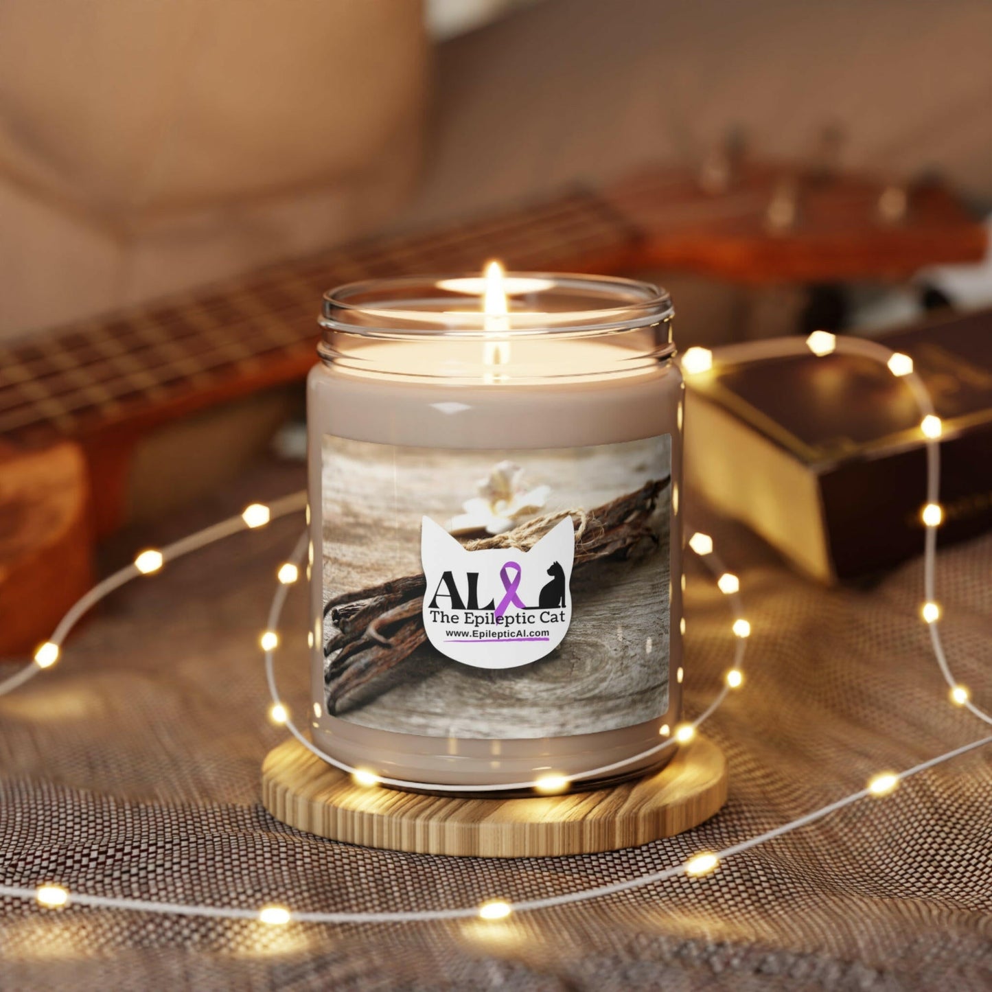 Al’s Pawsome Scented Soy Candle - Home Decor - Epileptic Al’s Shop