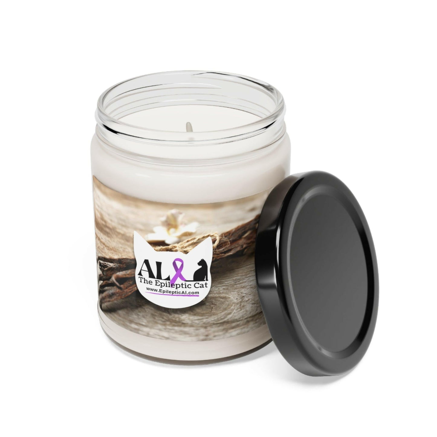 Al’s Pawsome Scented Soy Candle - Home Decor - Epileptic Al’s Shop