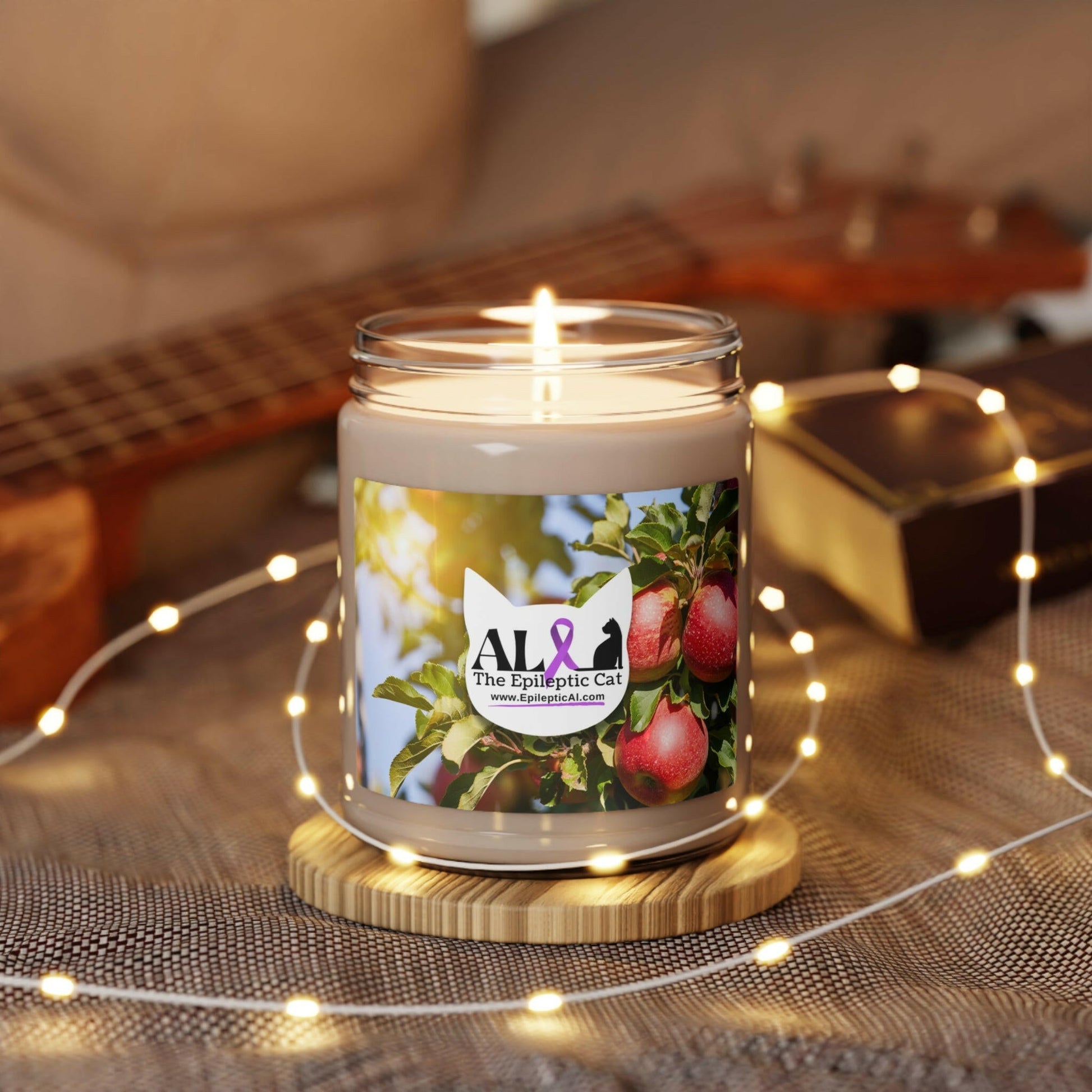 Al’s Pawsome Scented Soy Candle - Home Decor - Epileptic Al’s Shop