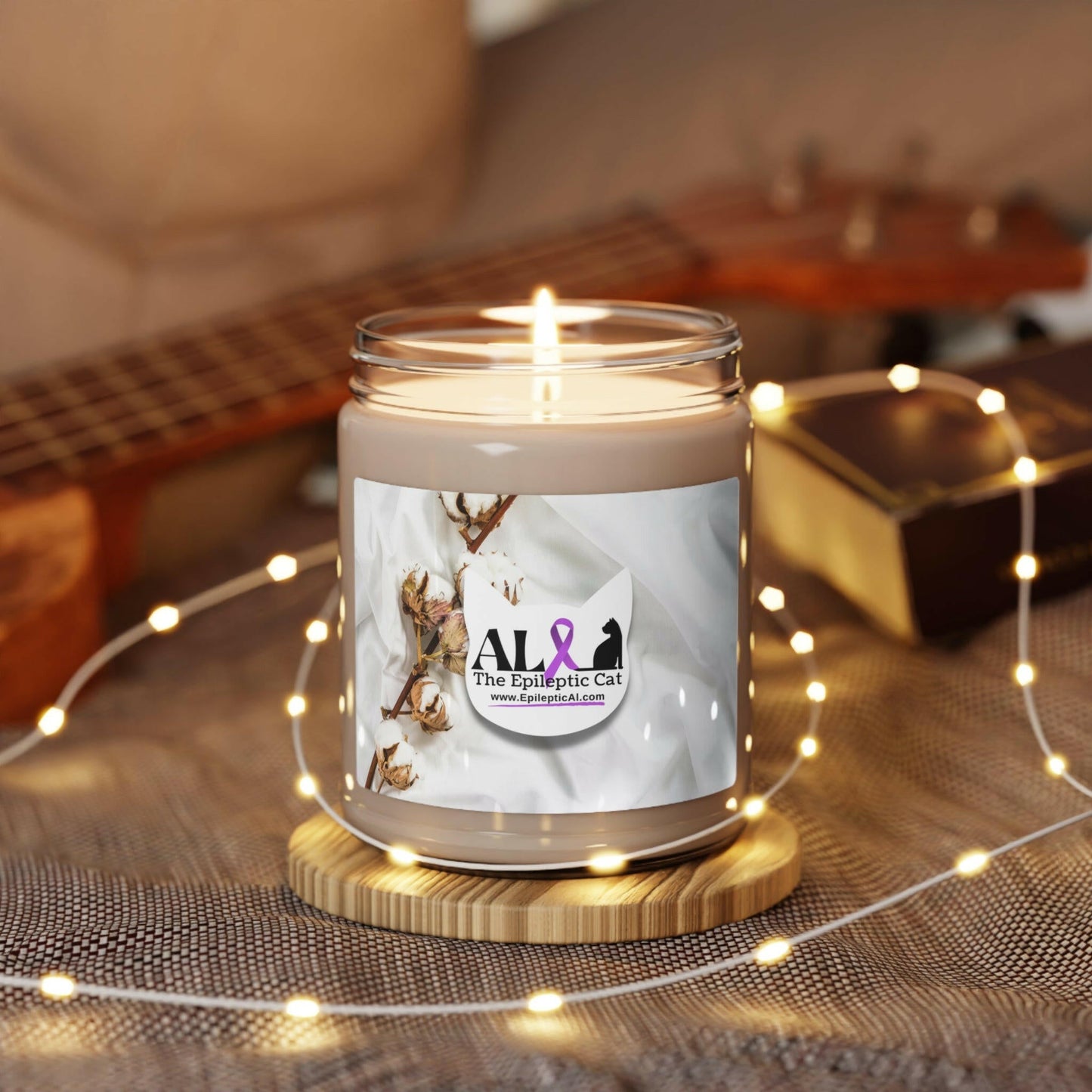 Al’s Pawsome Scented Soy Candle - Home Decor - Epileptic Al’s Shop