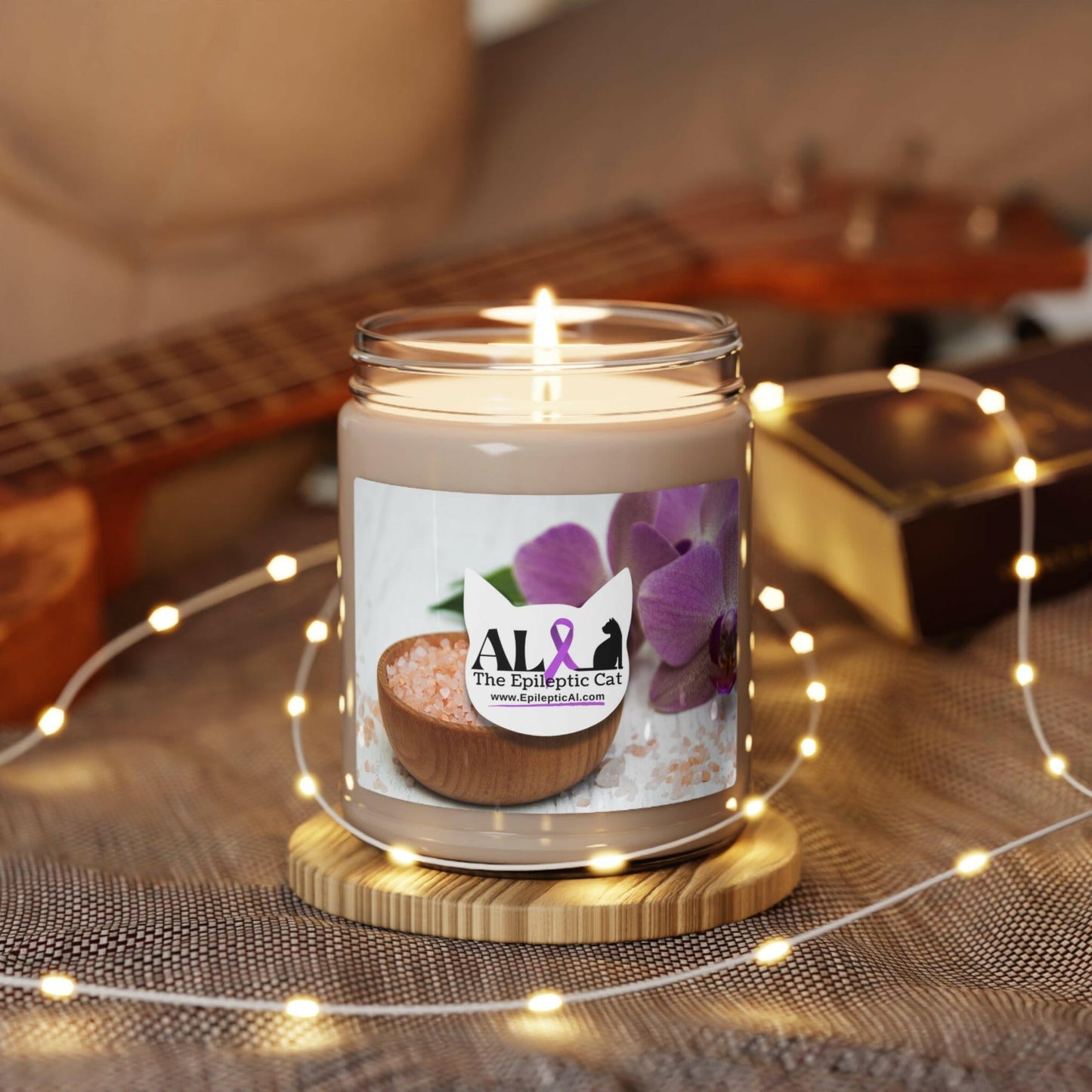 Al’s Pawsome Scented Soy Candle - Home Decor - Epileptic Al’s Shop