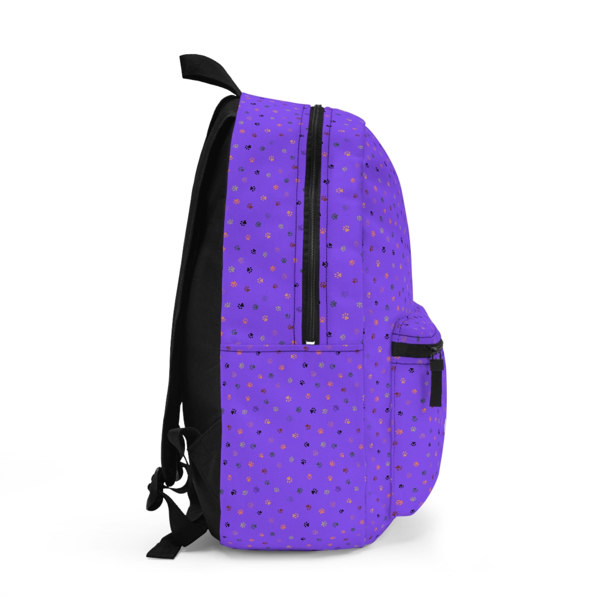 Al’s Purple Paws Backpack - Bags - Epileptic Al’s Shop