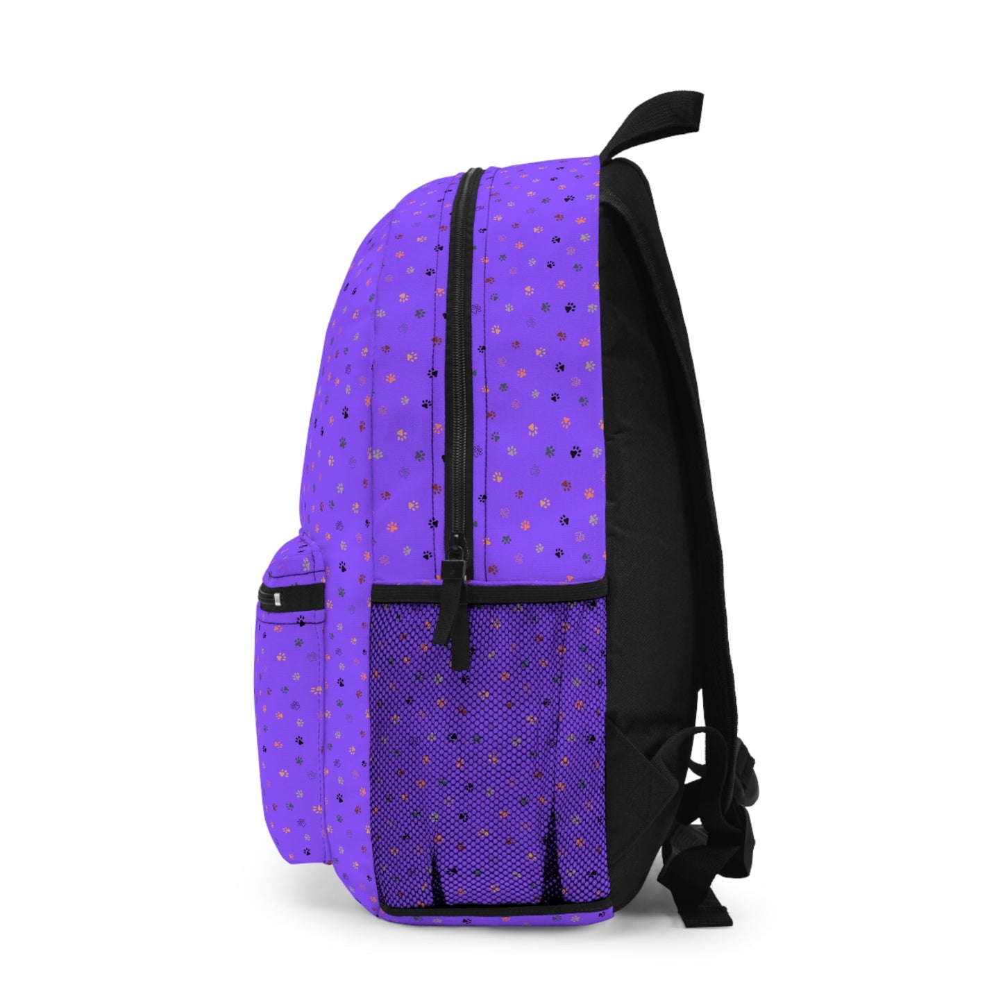 Al’s Purple Paws Backpack - Bags - Epileptic Al’s Shop